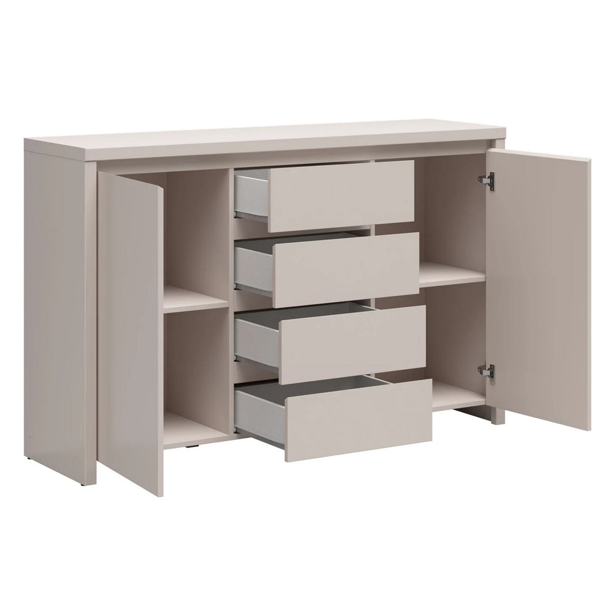 Comoda KASPIAN, casmir, PAL, 144x41x92 cm