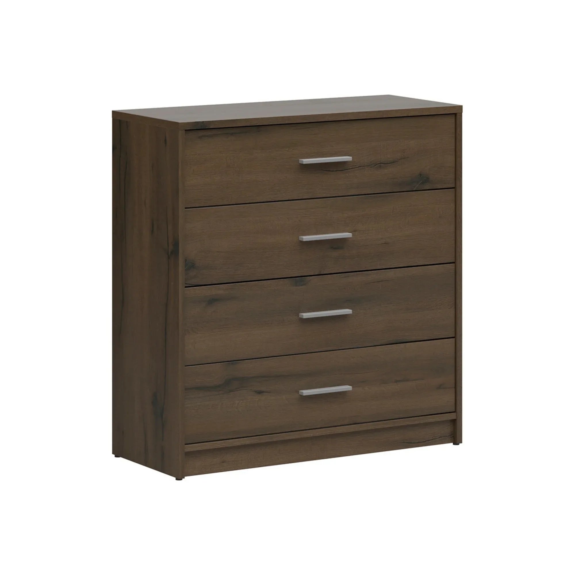 Comoda NEPO PLUS, stejar nobil, PAL laminat, 80x34x84 cm