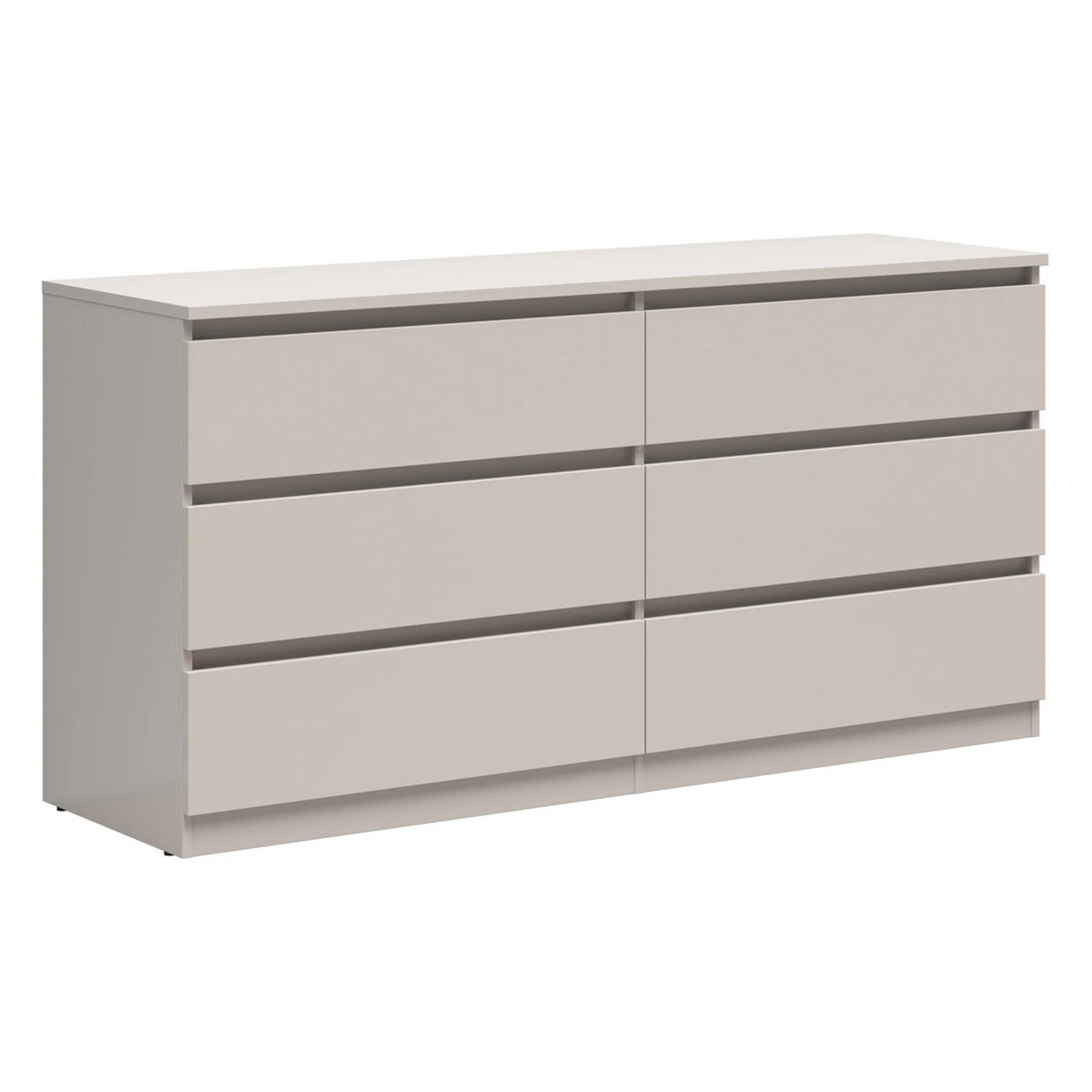 Set dormitor TETRIX, casmir, pat 160x200, dulap cu 2 usi, 2 noptiere si o comoda