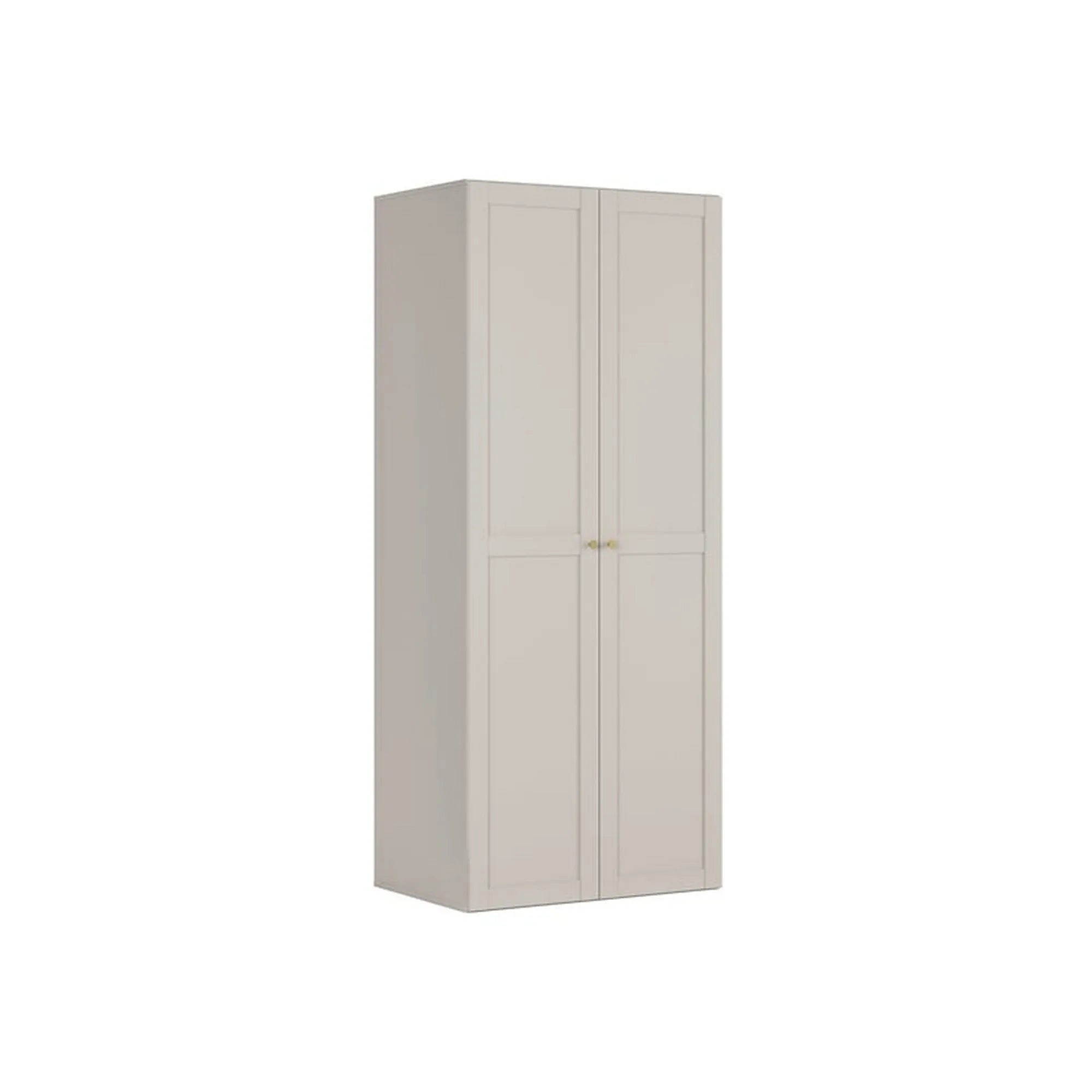 Dulap FLEX, casmir, PAL, cu 2 usi, 100x66x240 cm