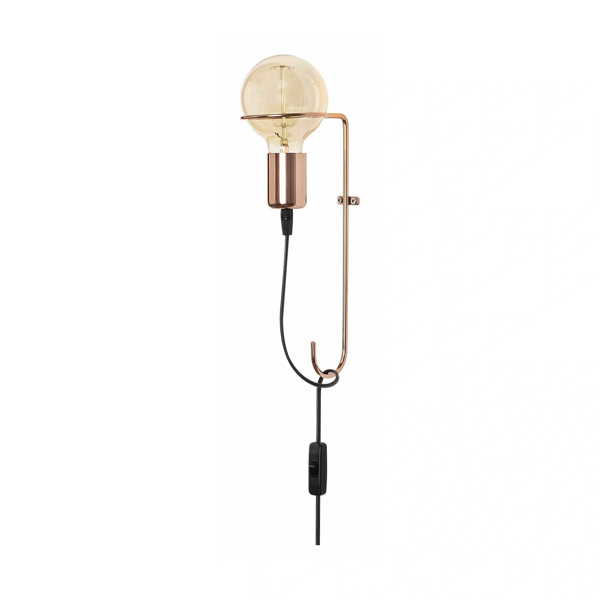Lampa perete 3661, bronz, metal, 9x15x30 cm