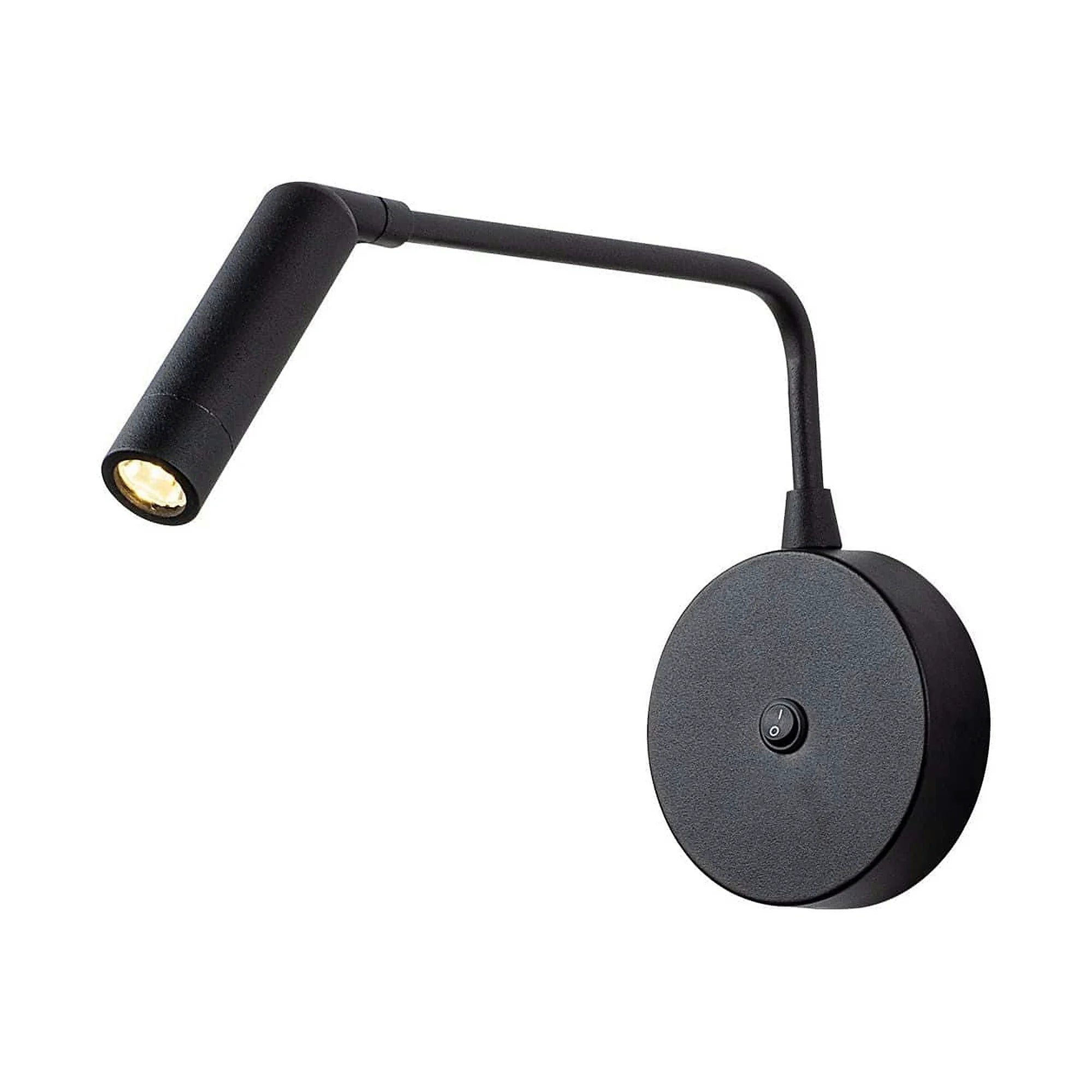 Lampa perete UGUR-6042, negru, metal, 10x27x15 cm