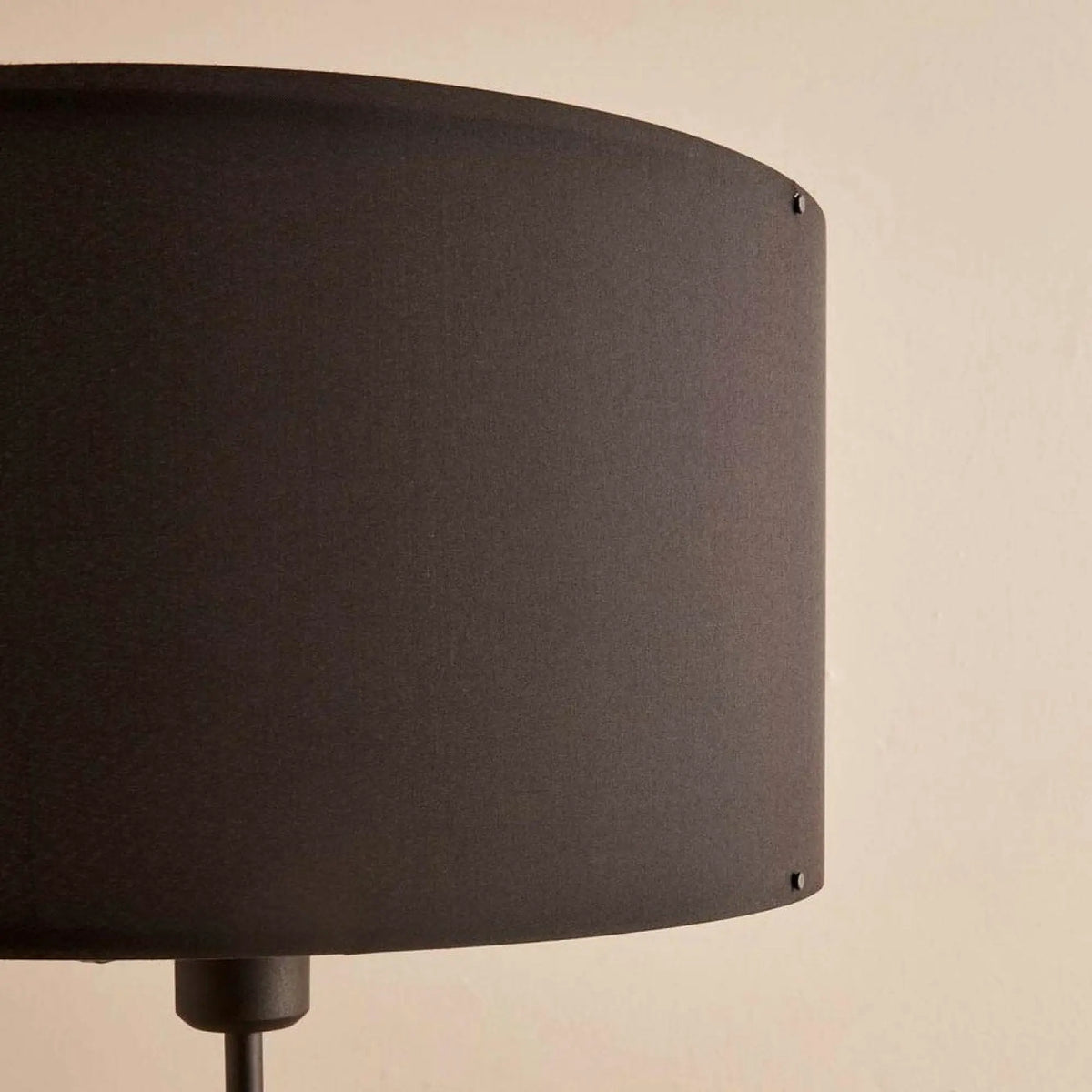 Lampadar AYD-3471, stejar/negru, lemn/material textil, 37x140 cm