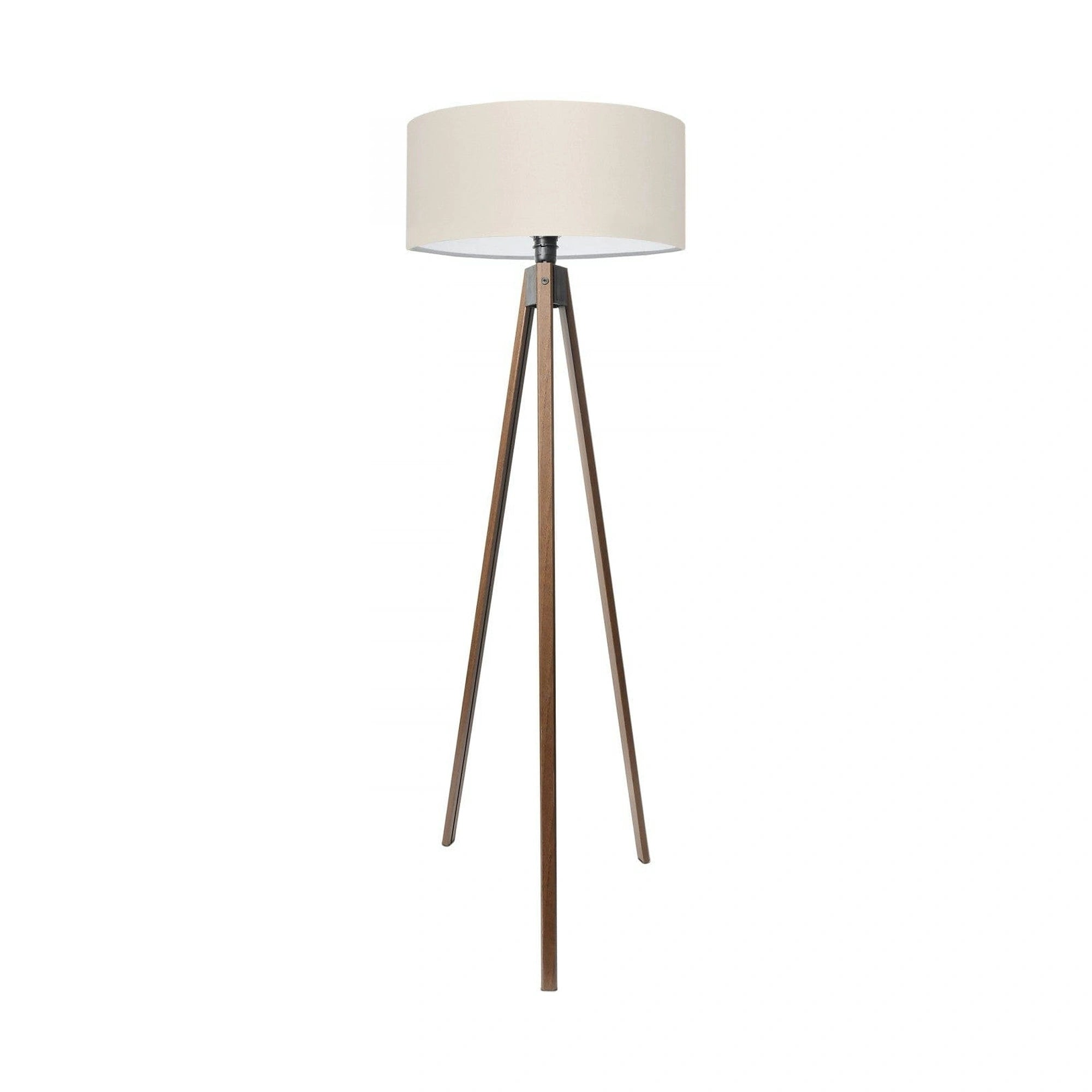 Lampadar AYD-3685, crem/stejar, 38x140 cm