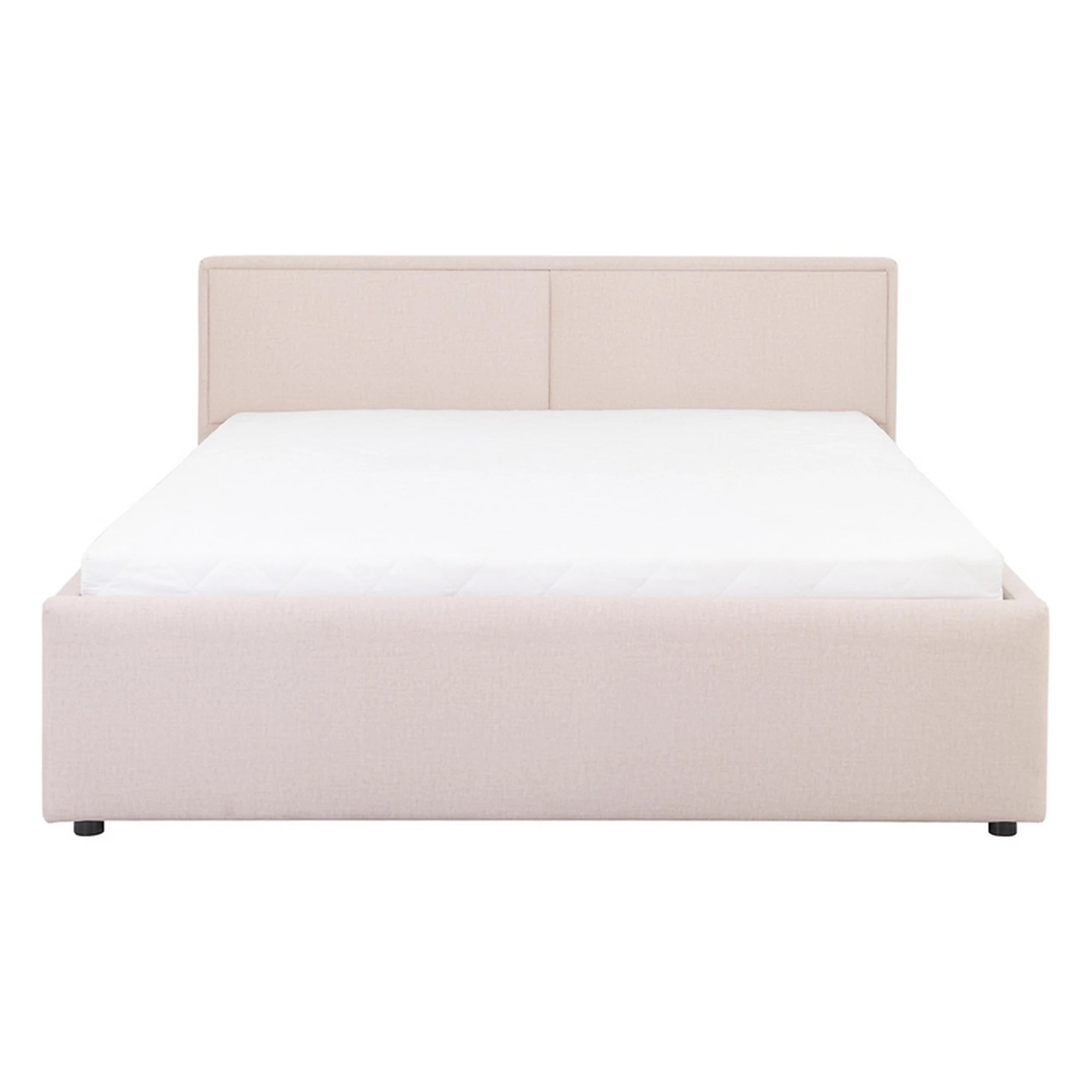 Cadru pat NEDIN 160x200, stofa clasica bej - Maya 03