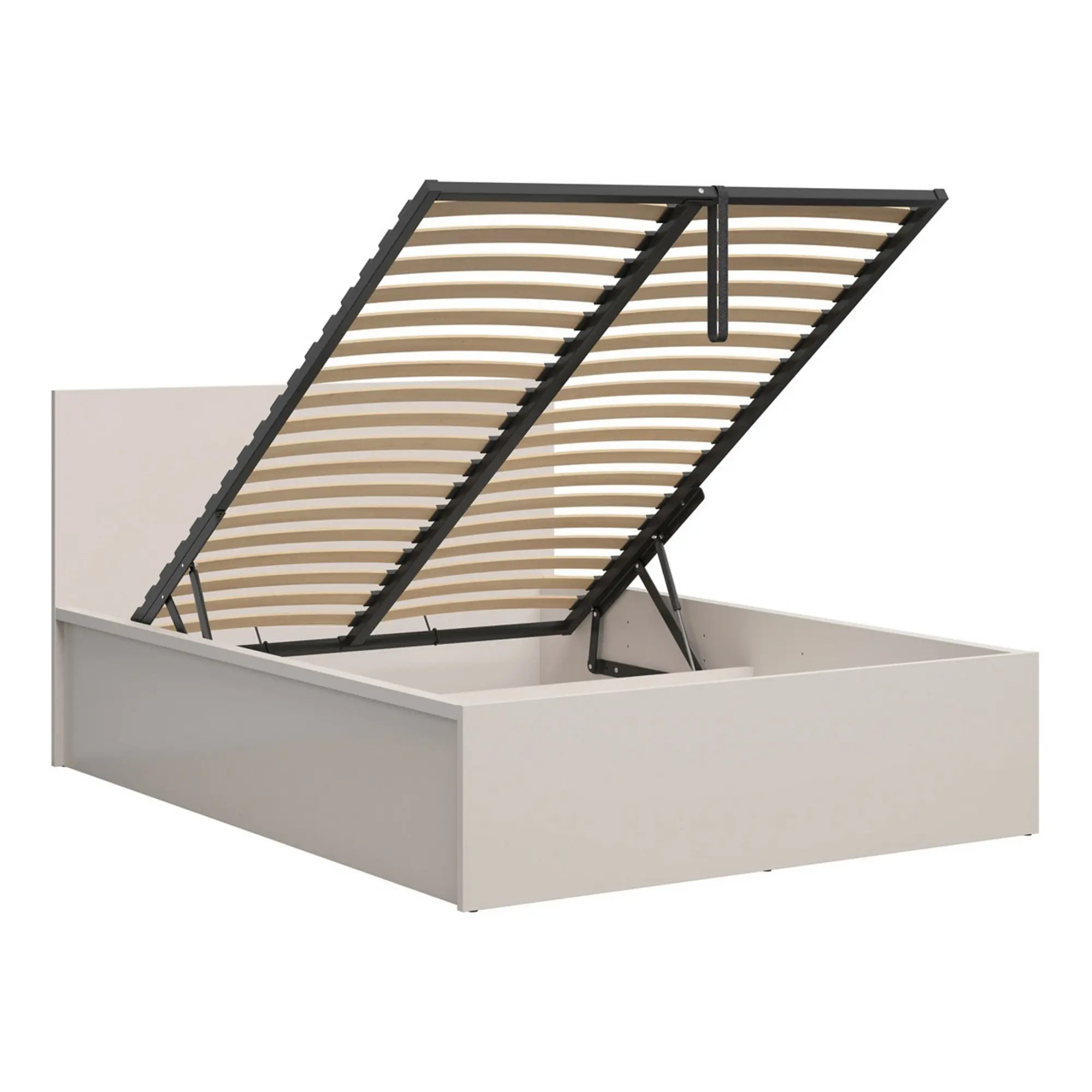 Pat TETRIX 160x200, casmir, PAL, cu somiera si spatiu depozitare