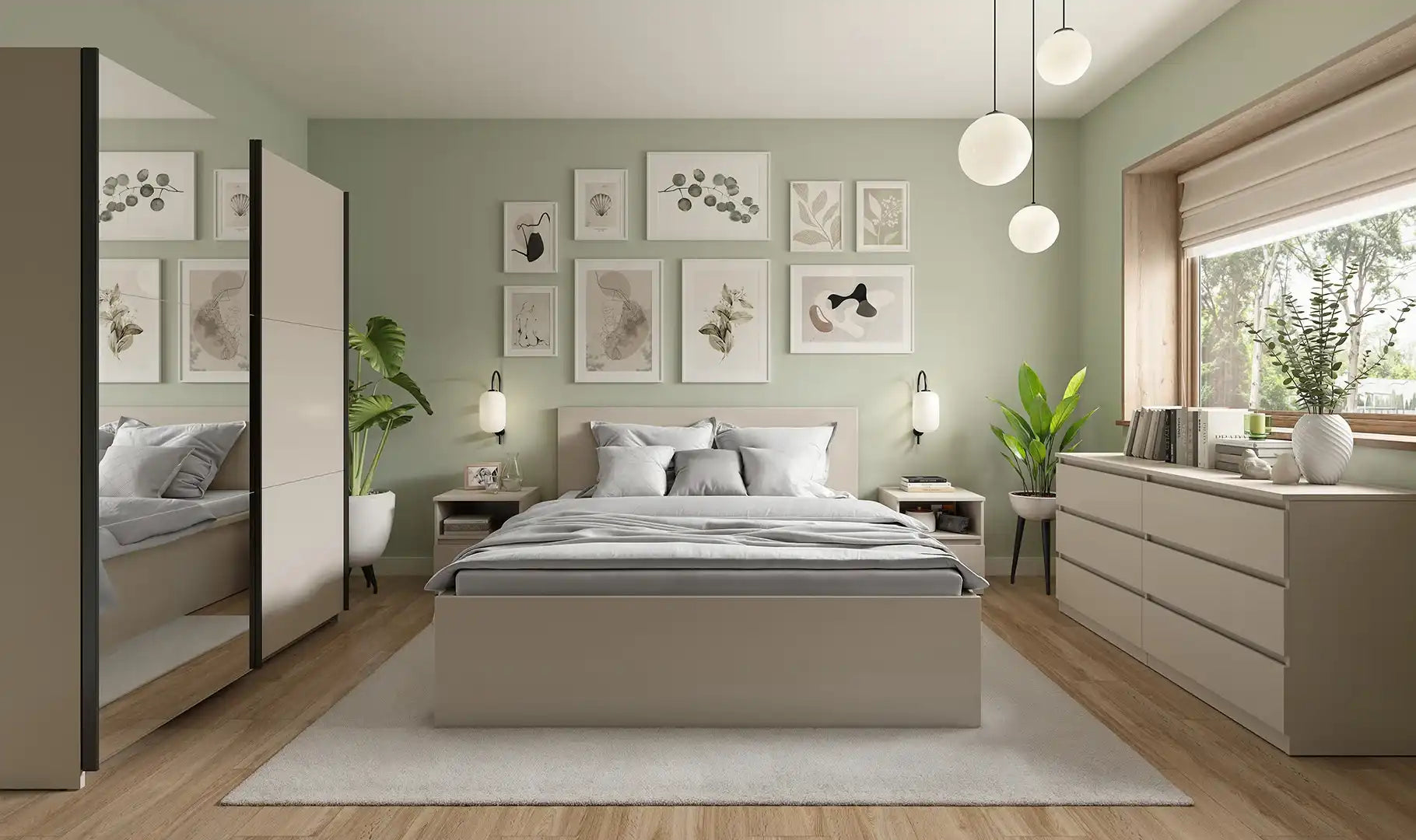 Pat TETRIX 160x200, casmir, PAL, cu somiera si spatiu depozitare