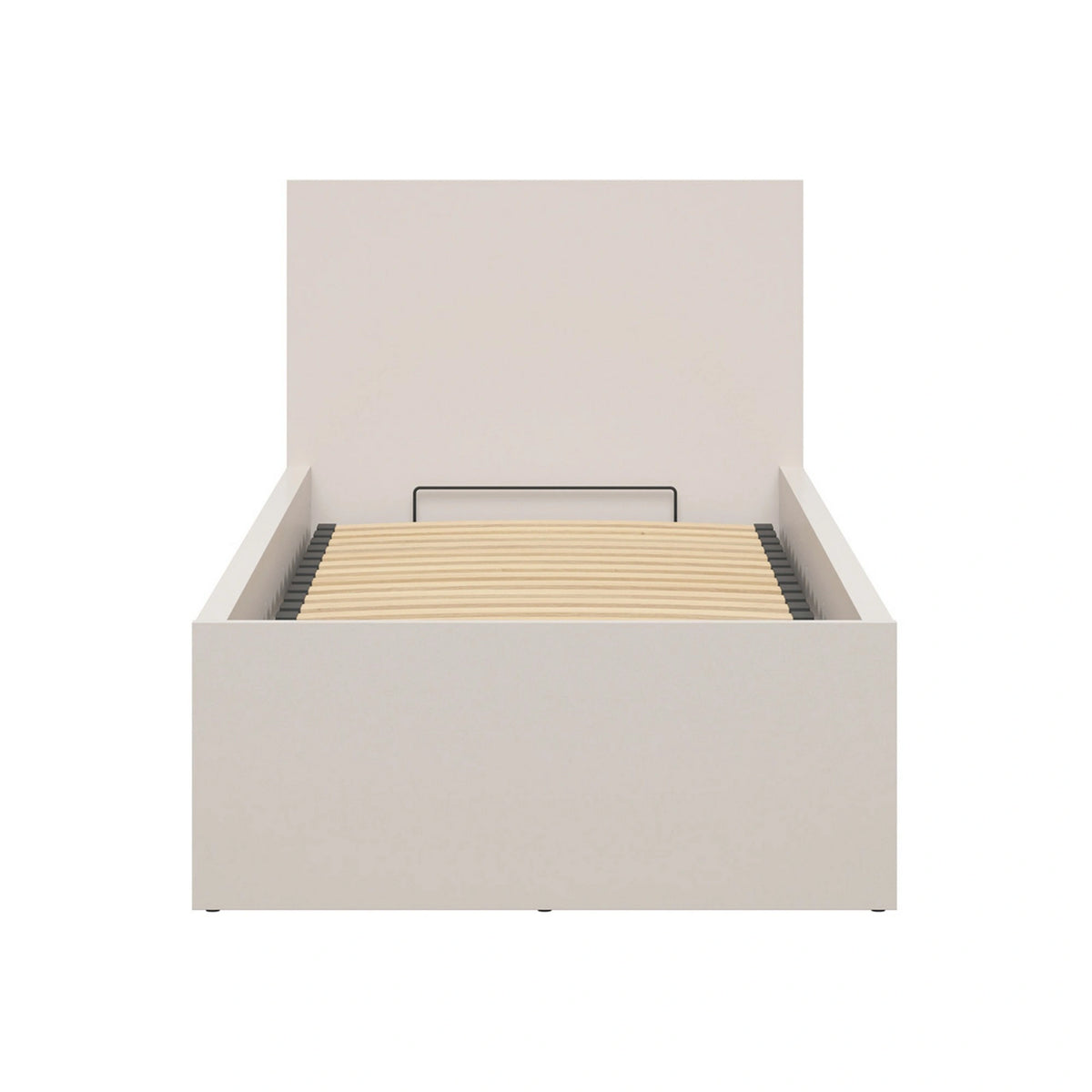 Pat TETRIX 90x200, casmir, PAL, cu somiera si spatiu depozitare