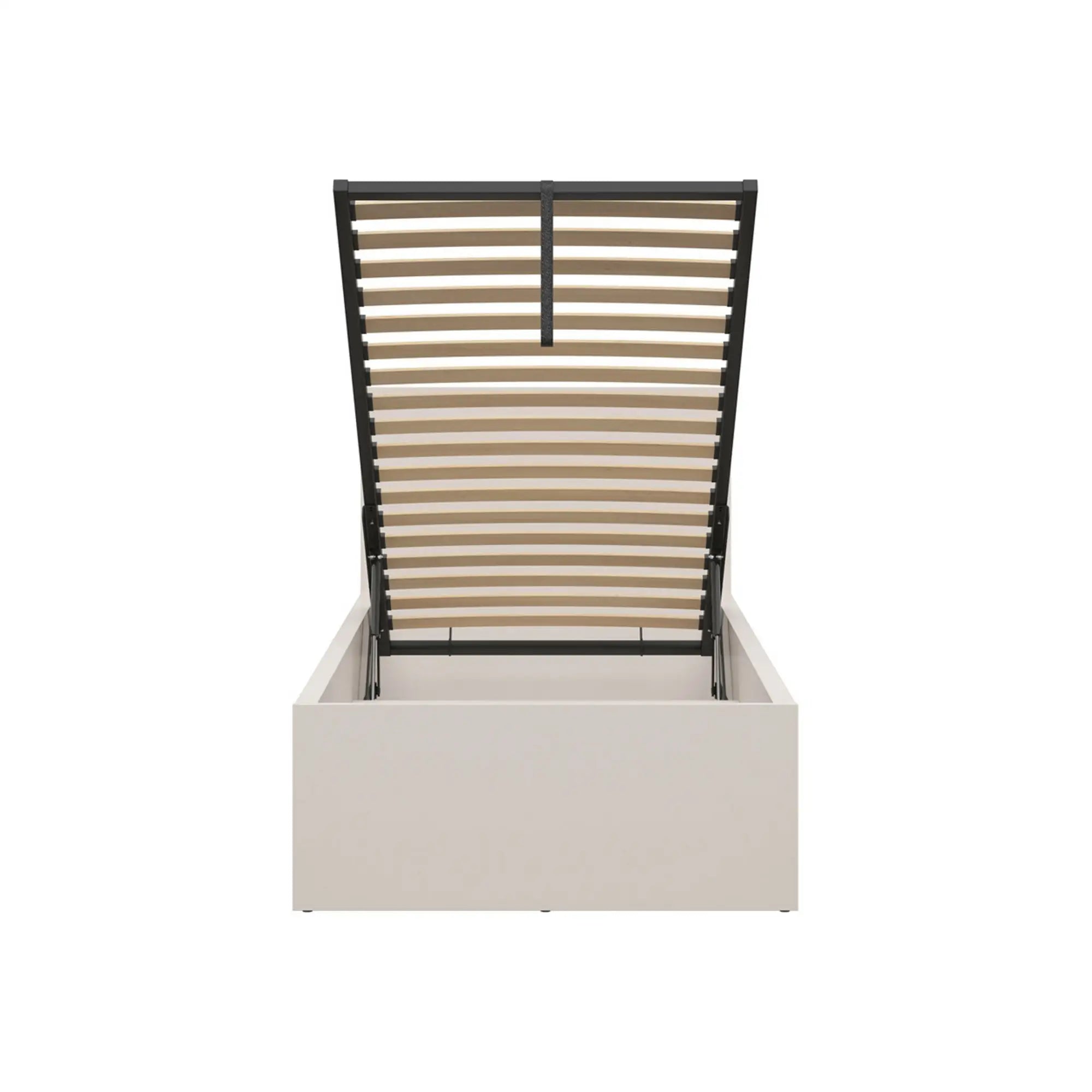 Pat TETRIX 90x200, casmir, PAL, cu somiera si spatiu depozitare