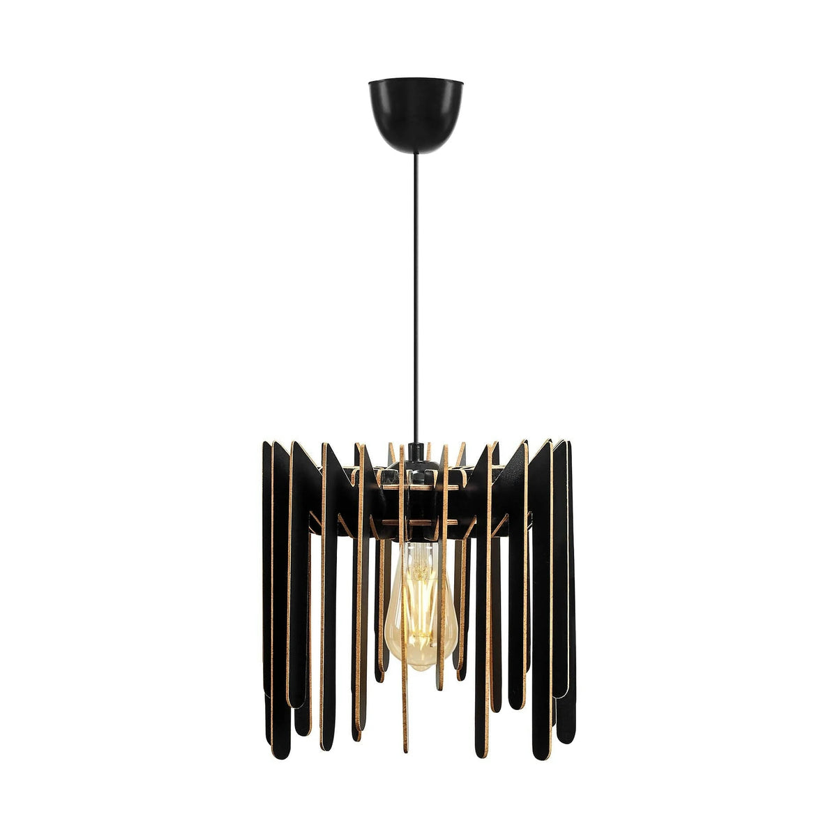 Lustra 152, negru, 30x30x65 cm