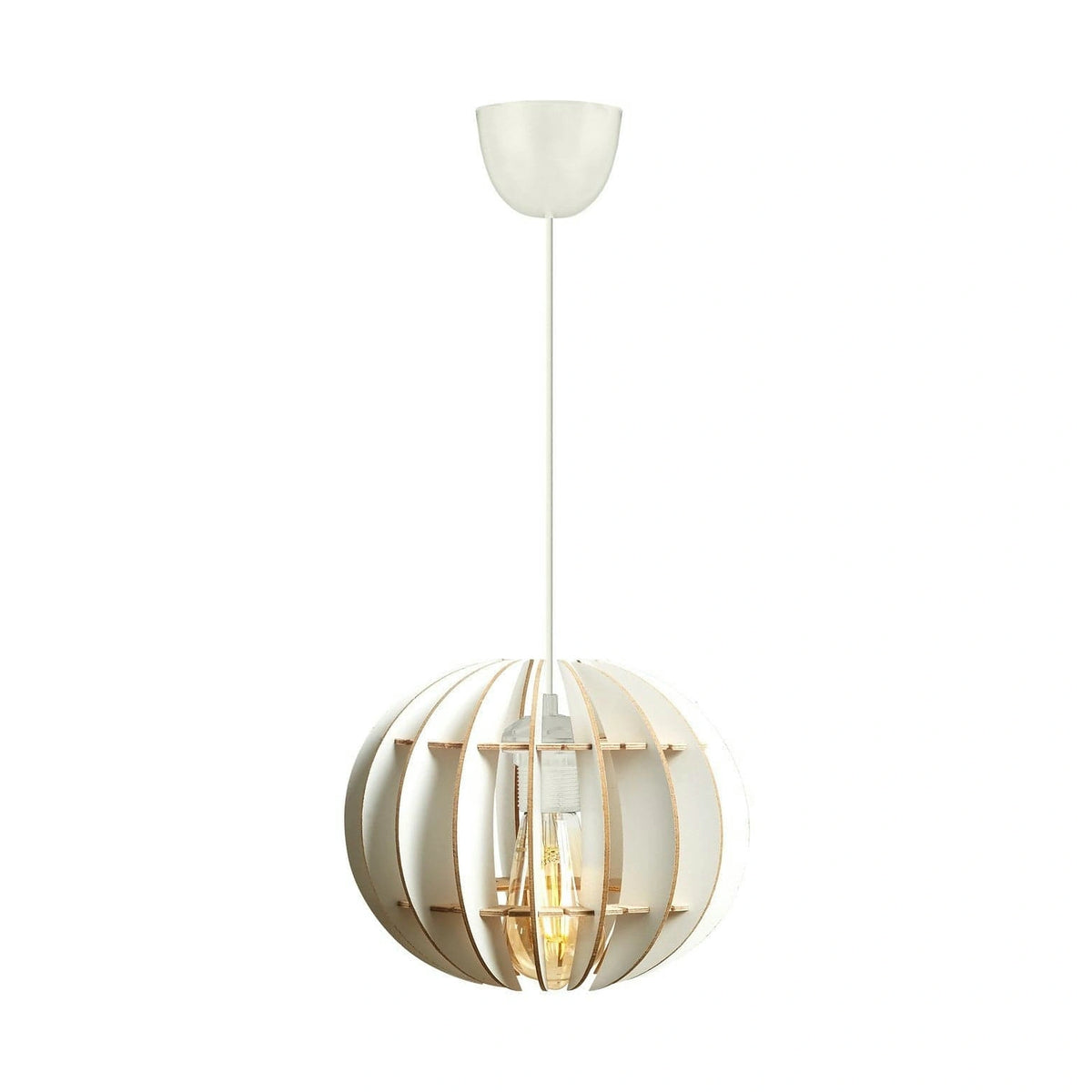 Lustra 390FLH1512, alb, 20x60 cm