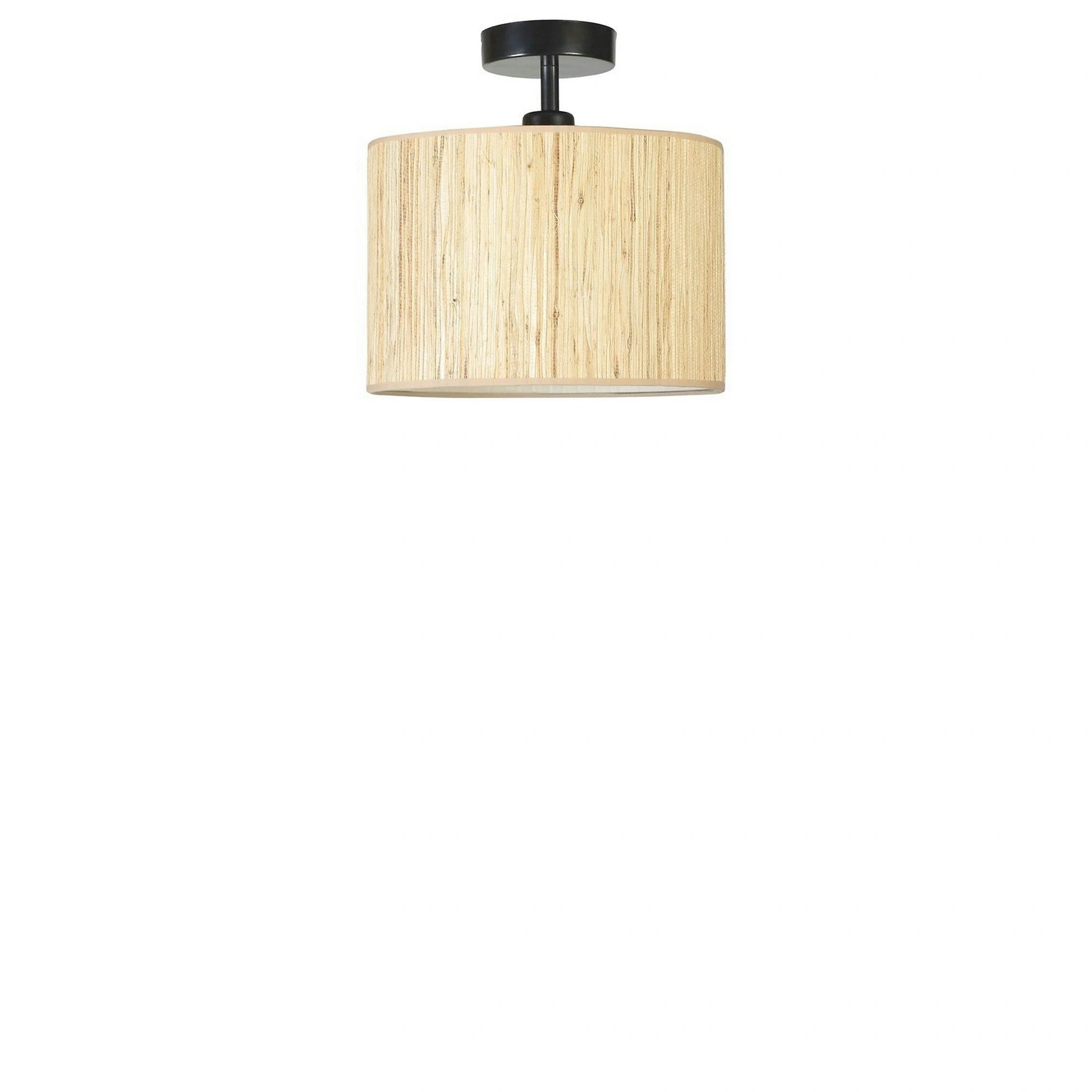 Lustra 846STL5130, metal/lemn de bambus, 30x30 cm