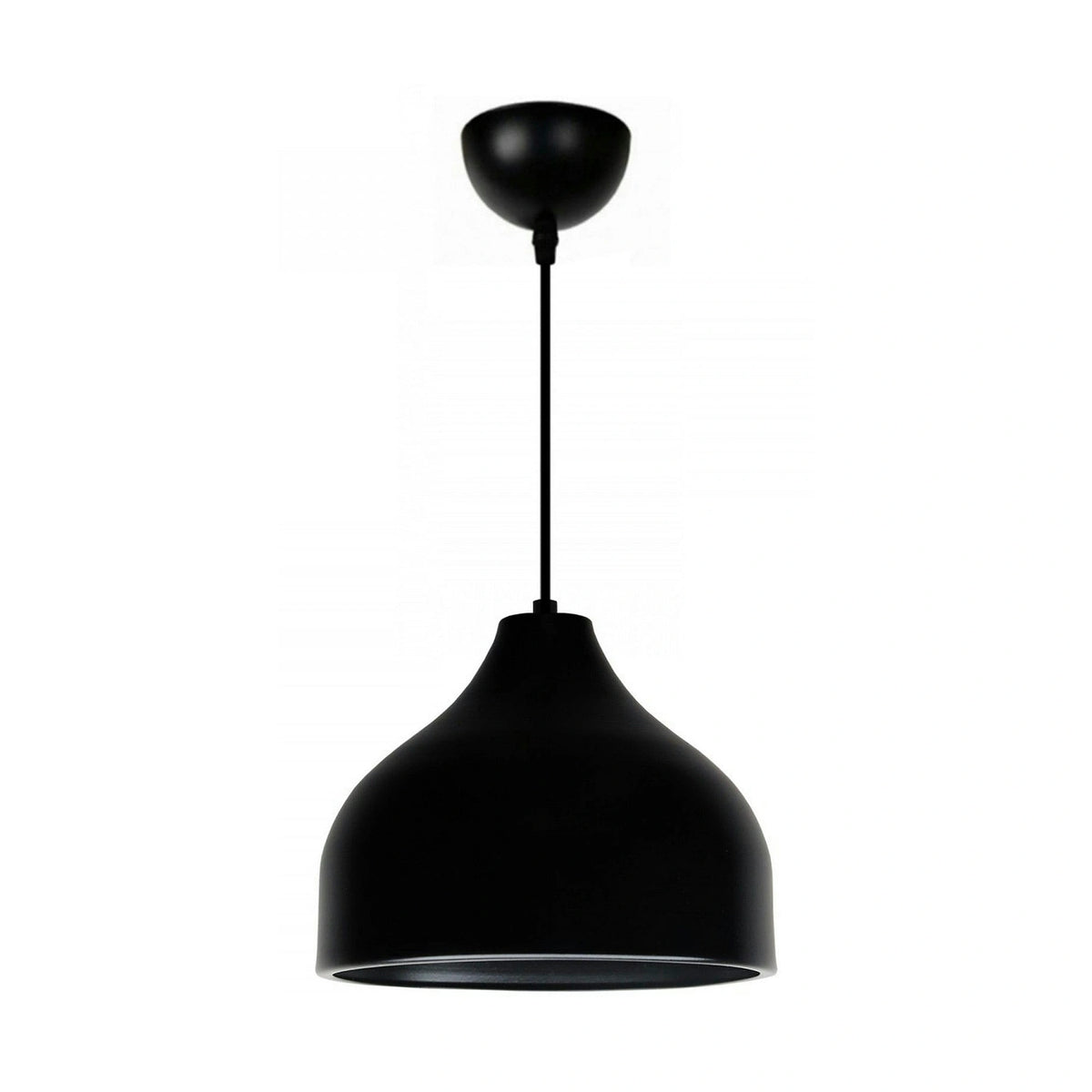 Lustra AYD-3550, negru, metal, 17x70 cm