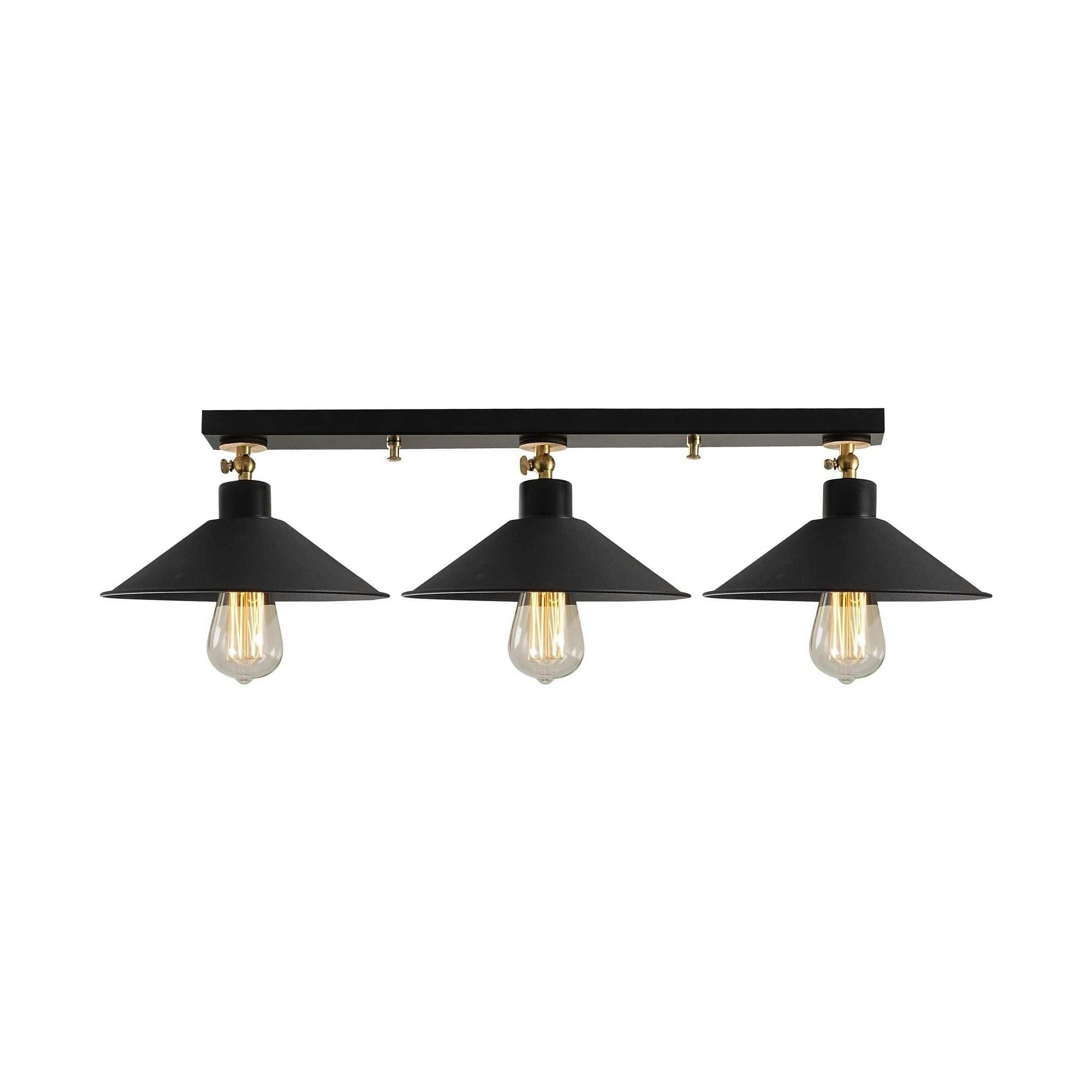 Lustra BERCESTE N 660, negru, metal, 80x24x16 cm