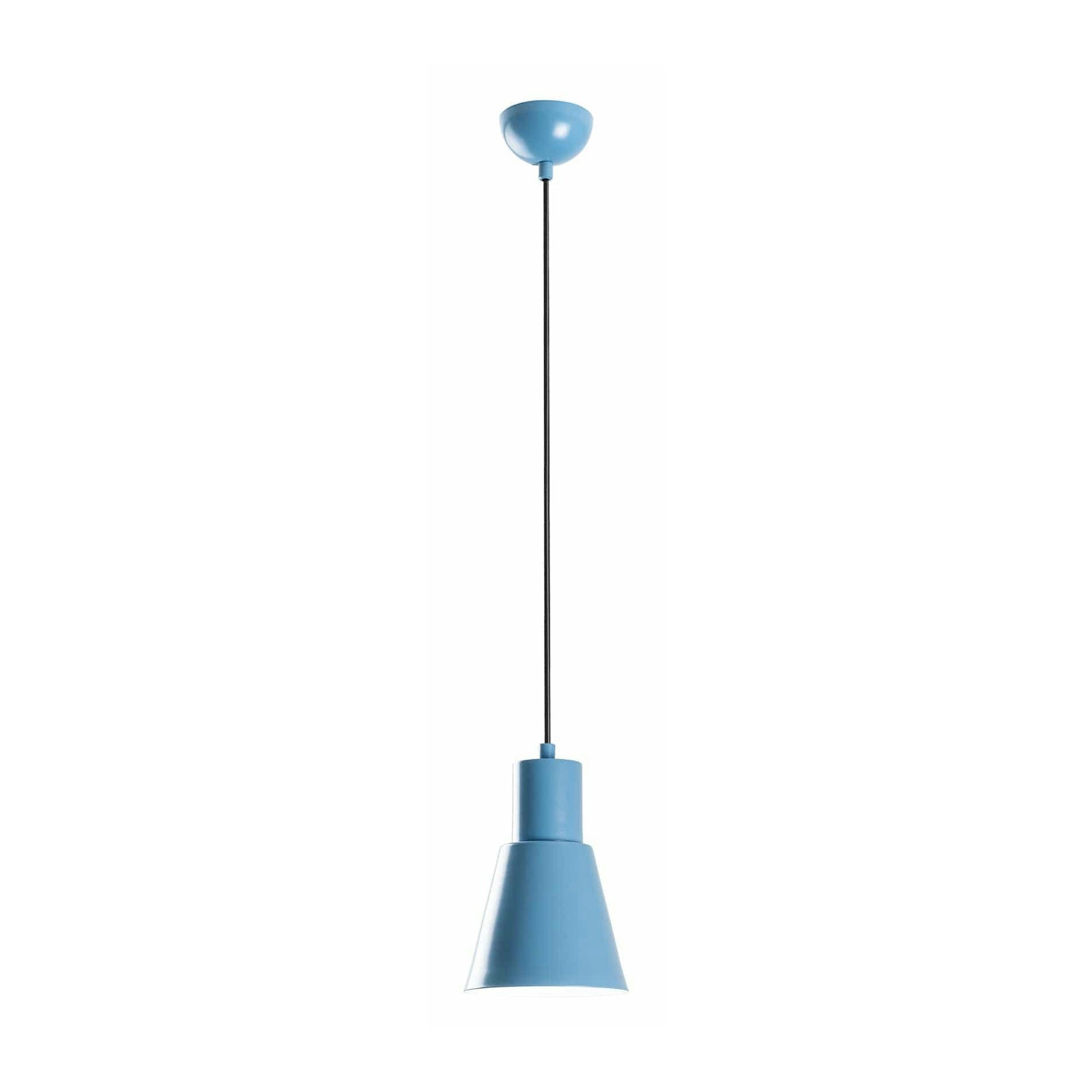 Lustra KONIKKEM, albastru, metal, 14x27-114 cm