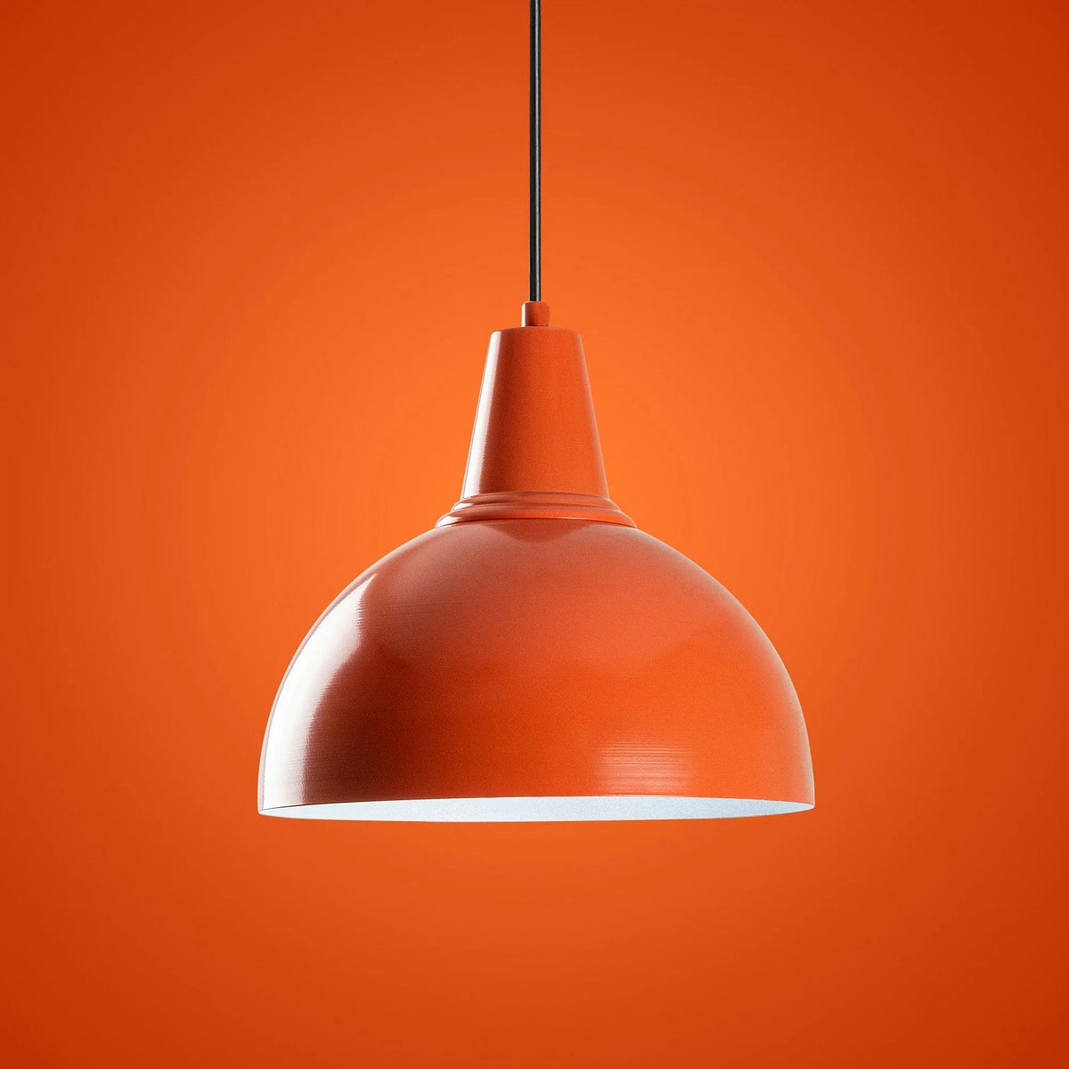 Lustra KURE 2451, portocaliu, metal, 30x32-121 cm