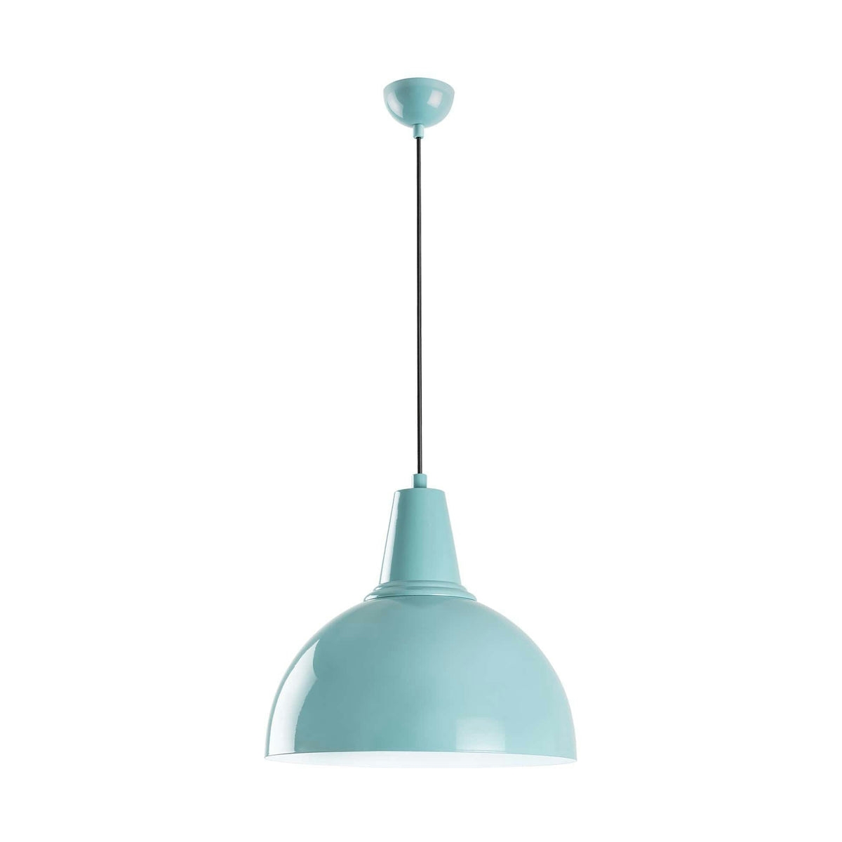 Lustra KURE 2451, turcoaz, metal, 30x32-121 cm