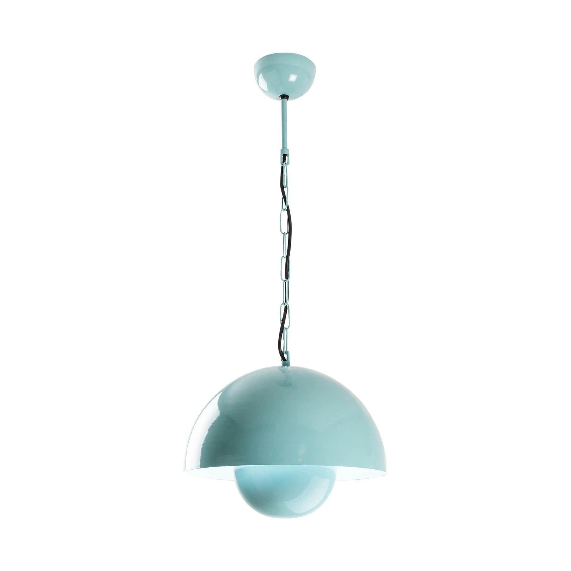 Lustra KURE 2676, turcoaz, metal, 30x70 cm