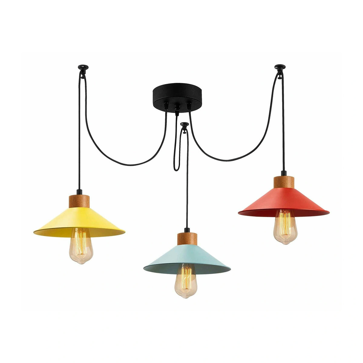 Lustra MANVGAT N-553, metal, multicolor, 114x24x100 cm