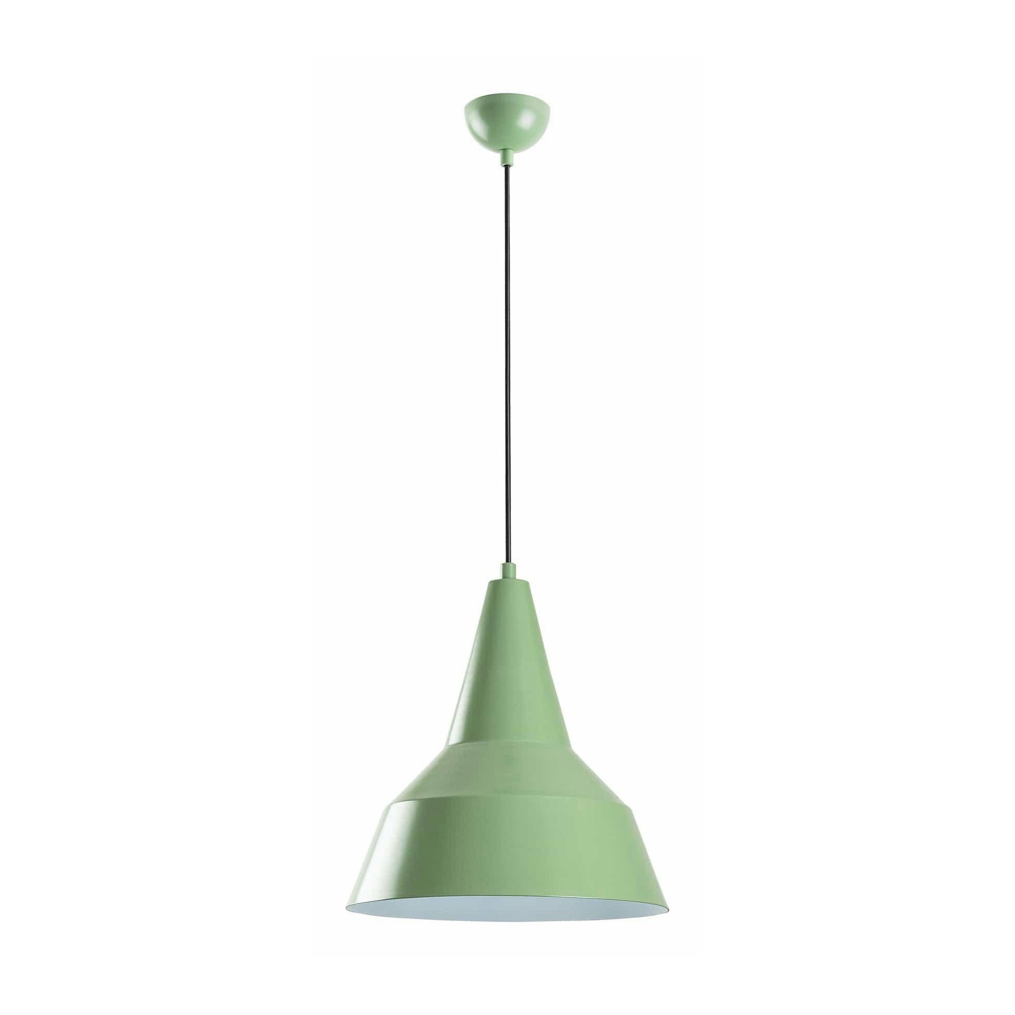 Lustra SAGLAM 3728, verde menta, metal, 30x42-131 cm