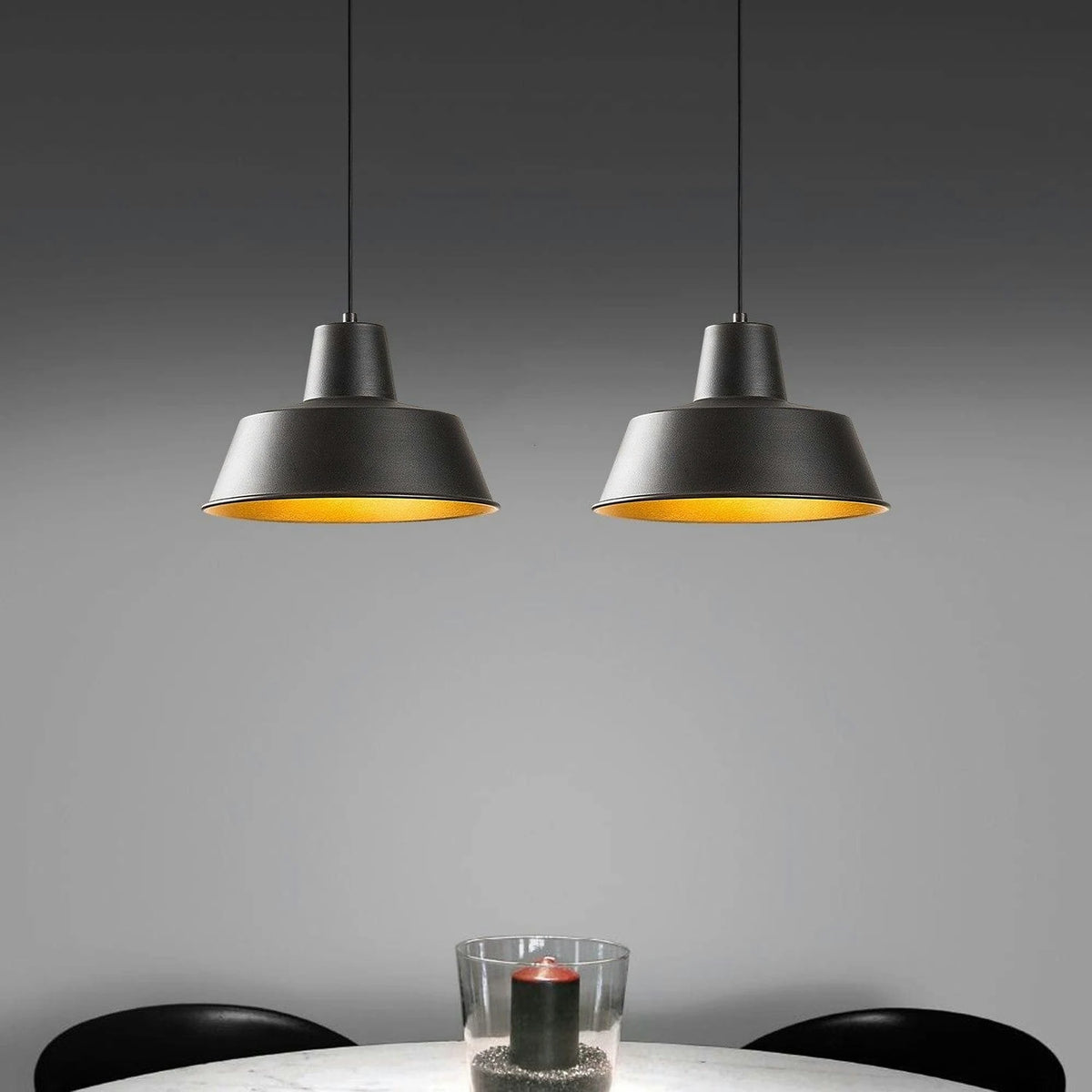 Lustra SAGLAM 3738, negru, metal, 62x30x38-120 cm