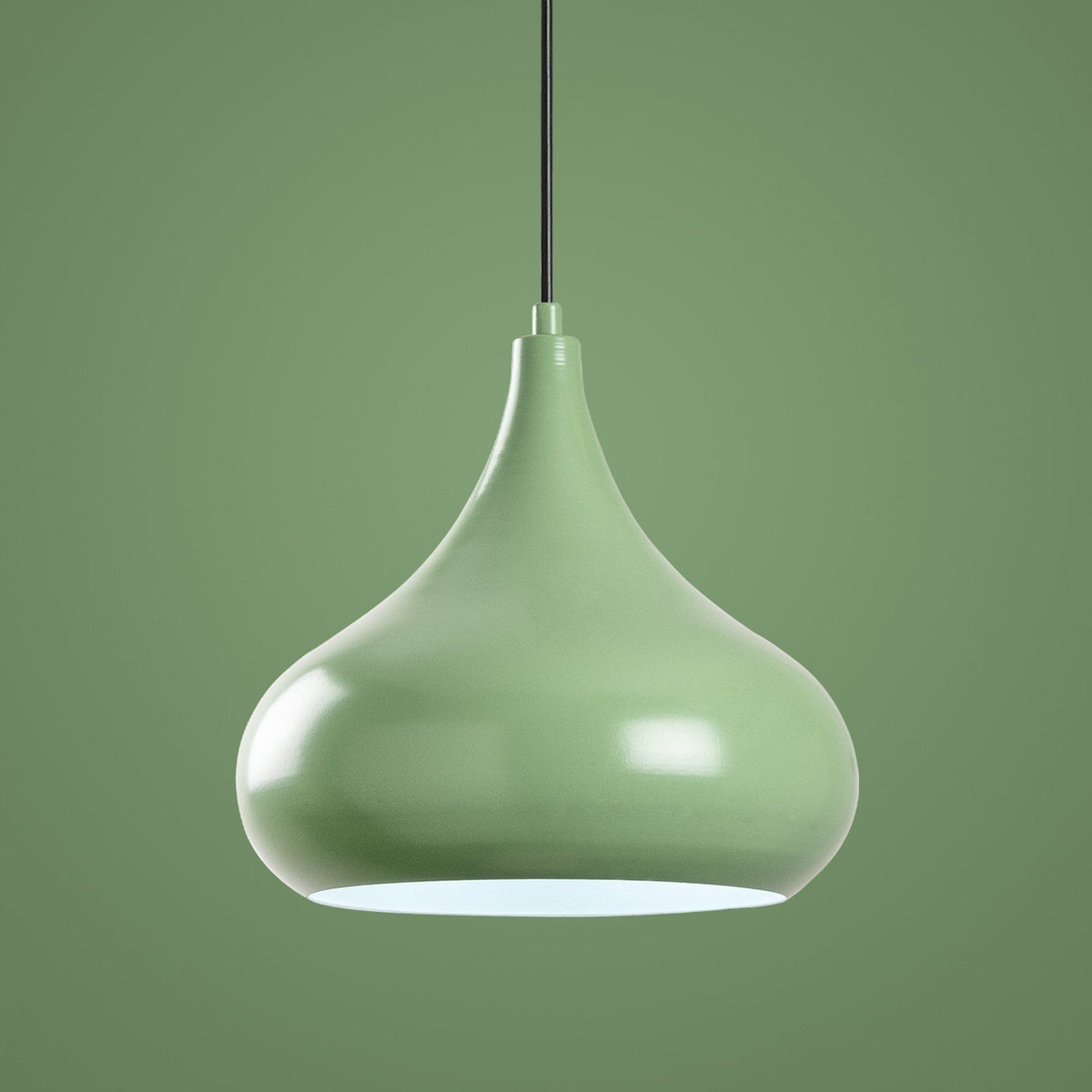Lustra SAGLAM 3774, verde menta, metal, 30x35-126 cm