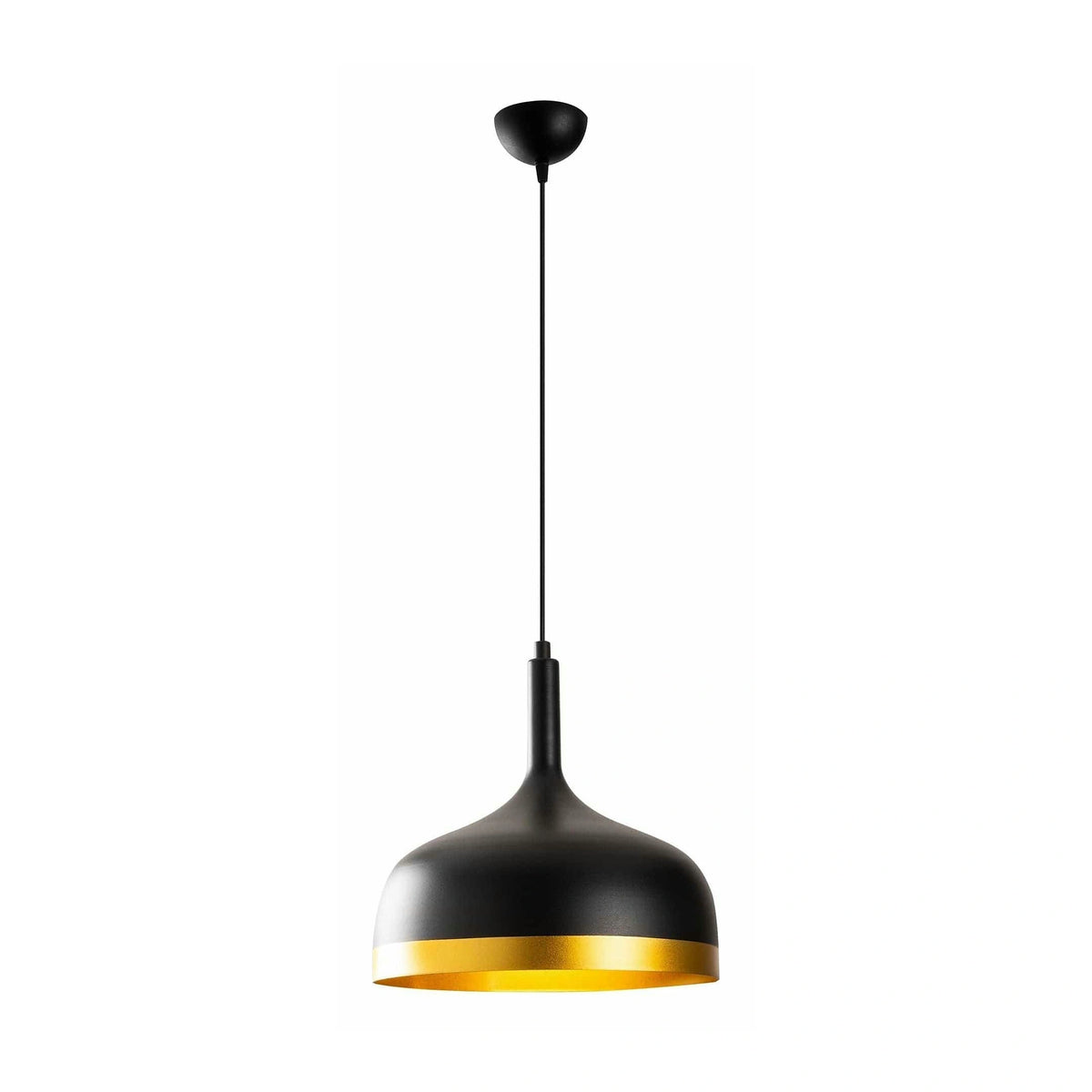 Lustra SIVANI MR-826, negru/auriu, metal, 30x40-128 cm