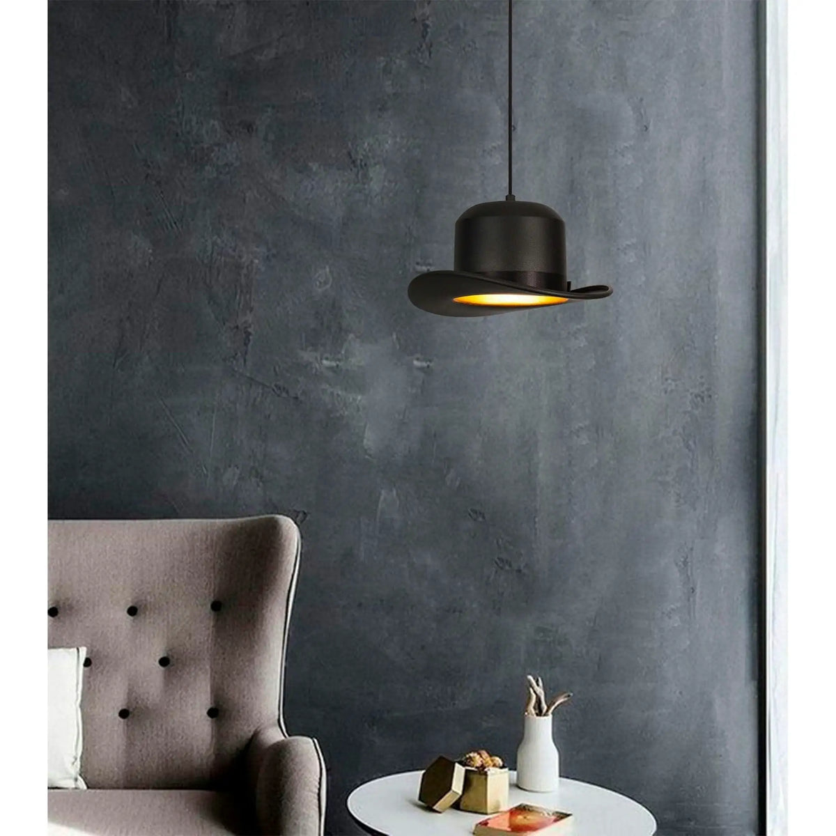 Lustra SIVANI MR - 992, negru, metal, 30x114 cm