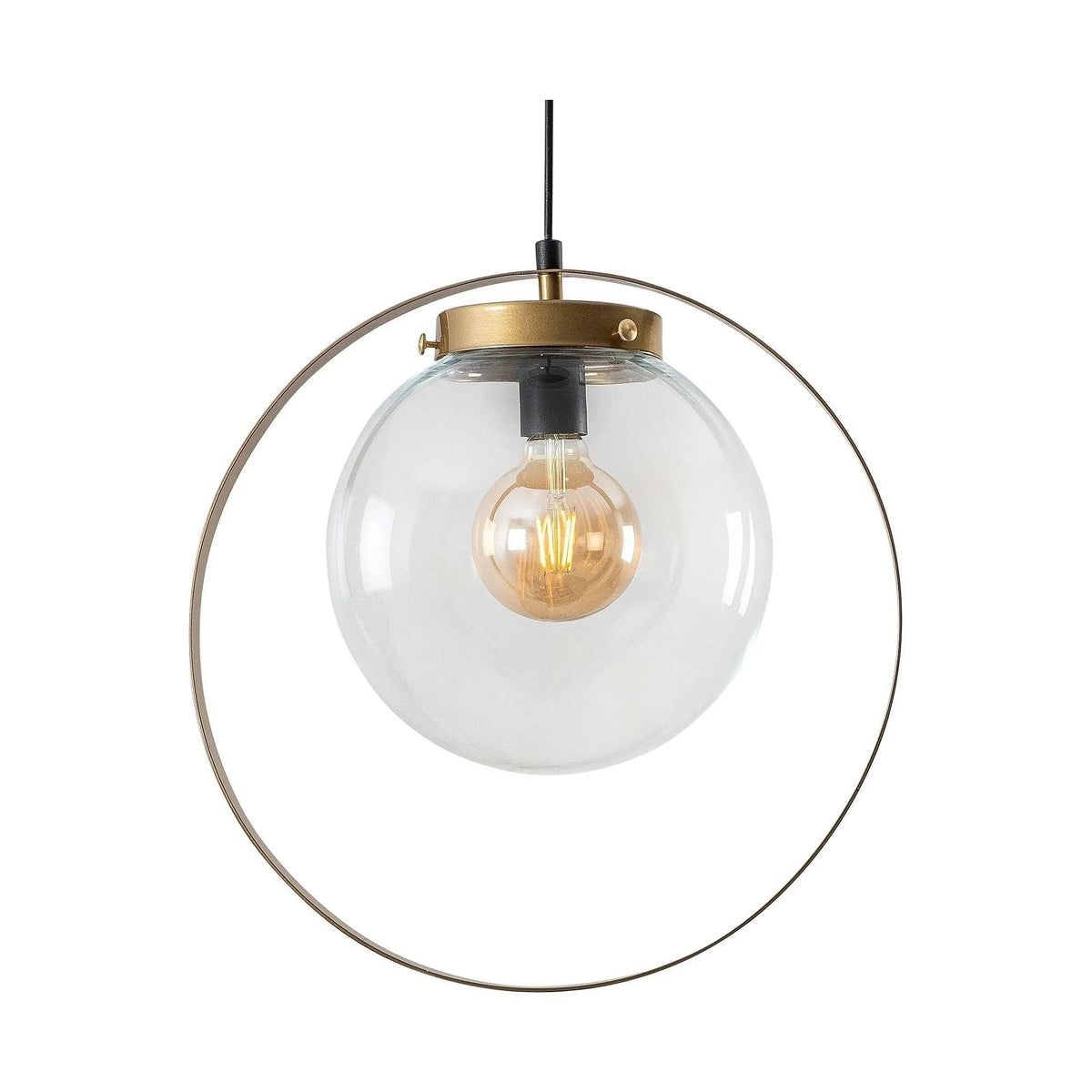 Lustra TAN - NT 101, auriu, metal/sticla, 40x125 cm