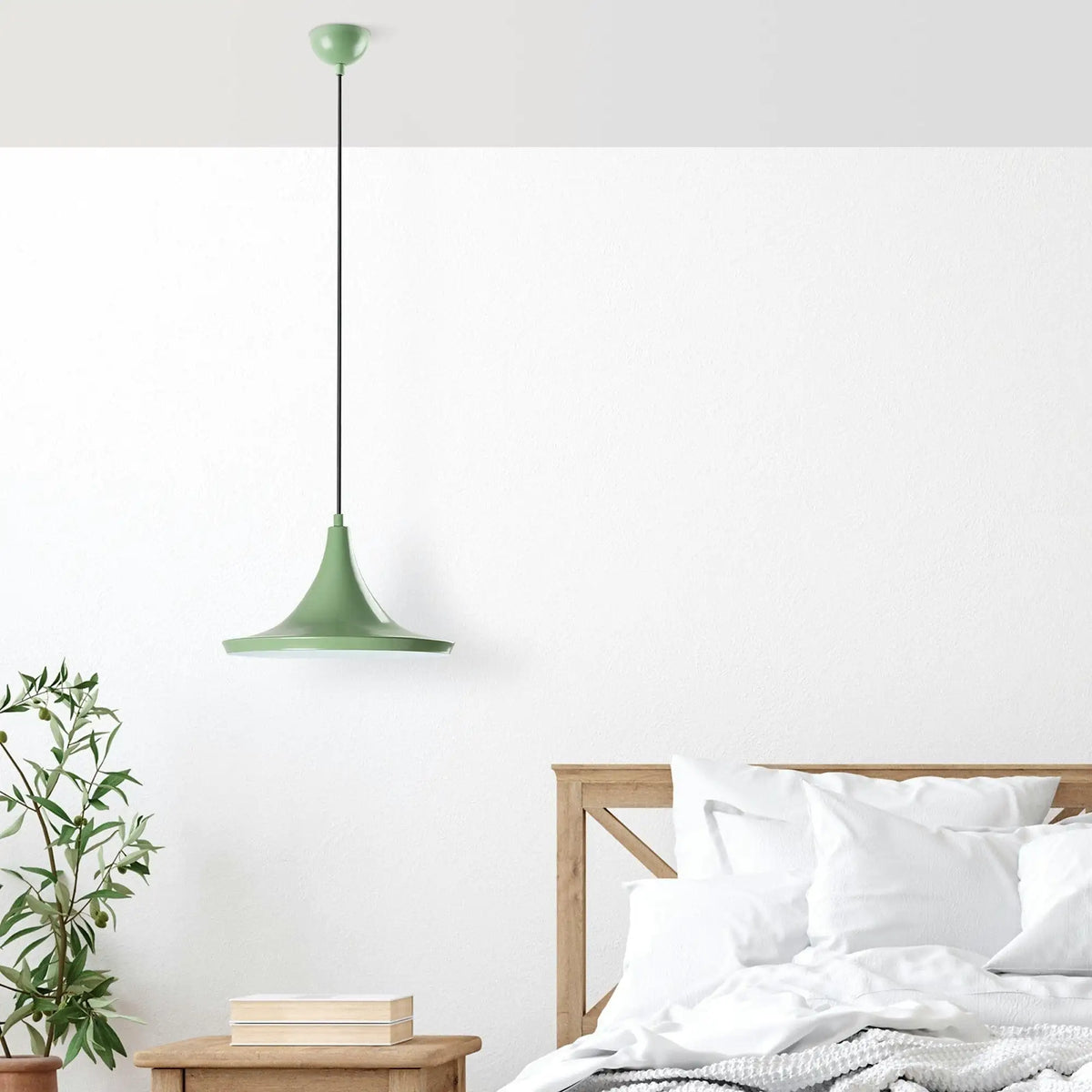 Lustra TOM 3531, verde, metal, 30x30-117 cm