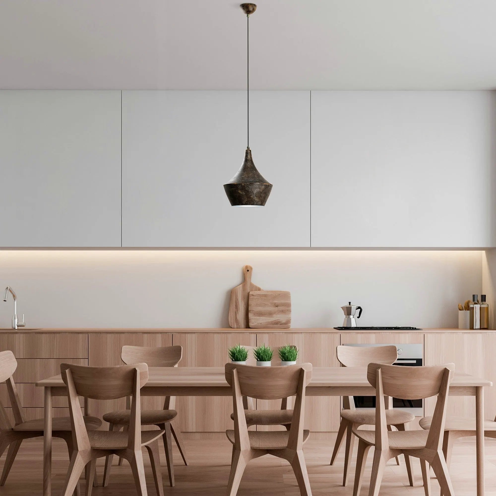 Lustra TOM 3551, metal, 23x37-130 cm