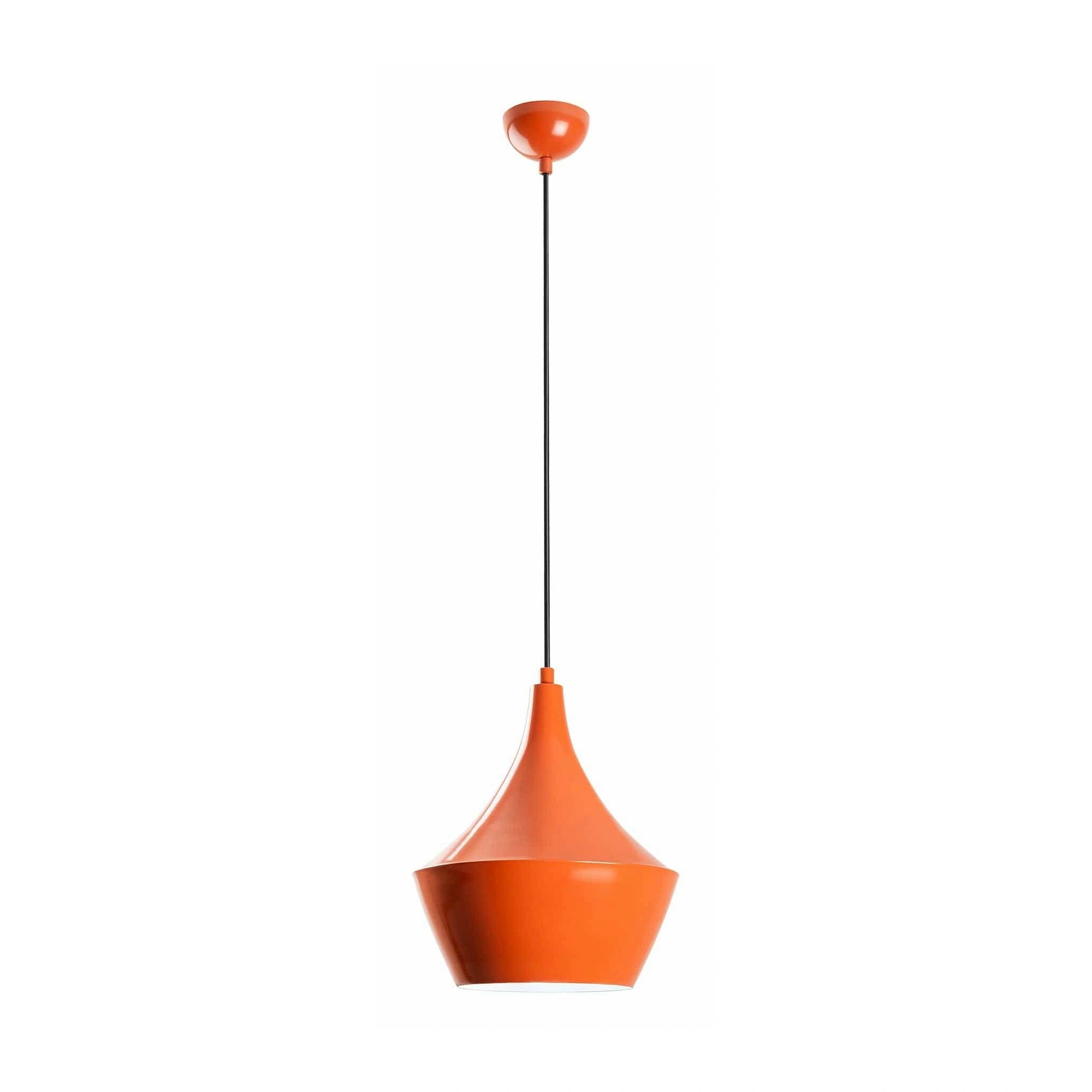Lustra TOM, portocaliu, metal, 23x37-130 cm