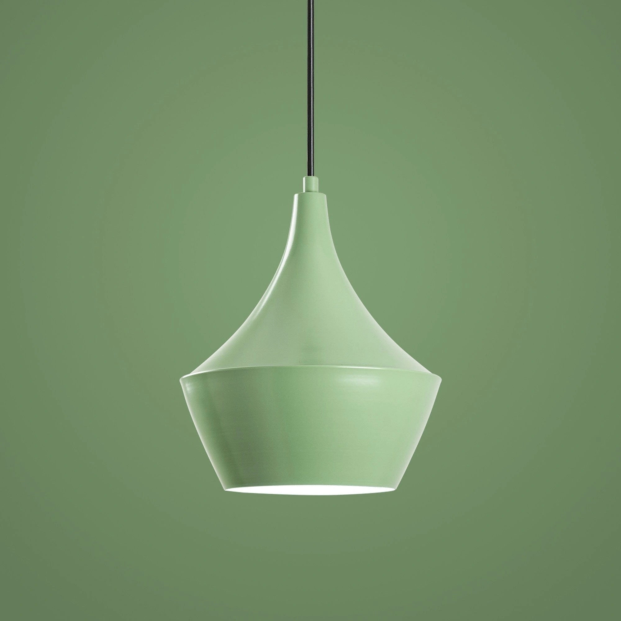 Lustra TOM, verde menta, metal, 23x37-130 cm