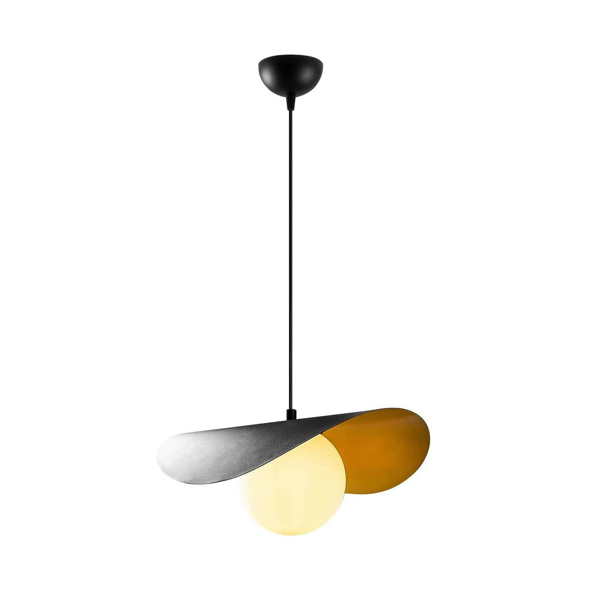 Lustra VATOZ 2866, gri, metal/sticla, 32x38x105 cm