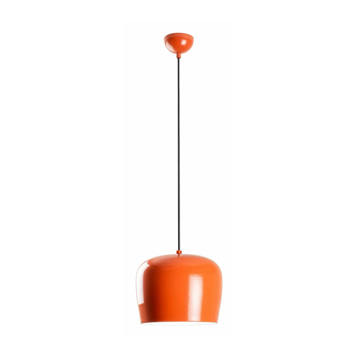 Lustra YOZGAT, portocaliu, metal, 23x24-114 cm