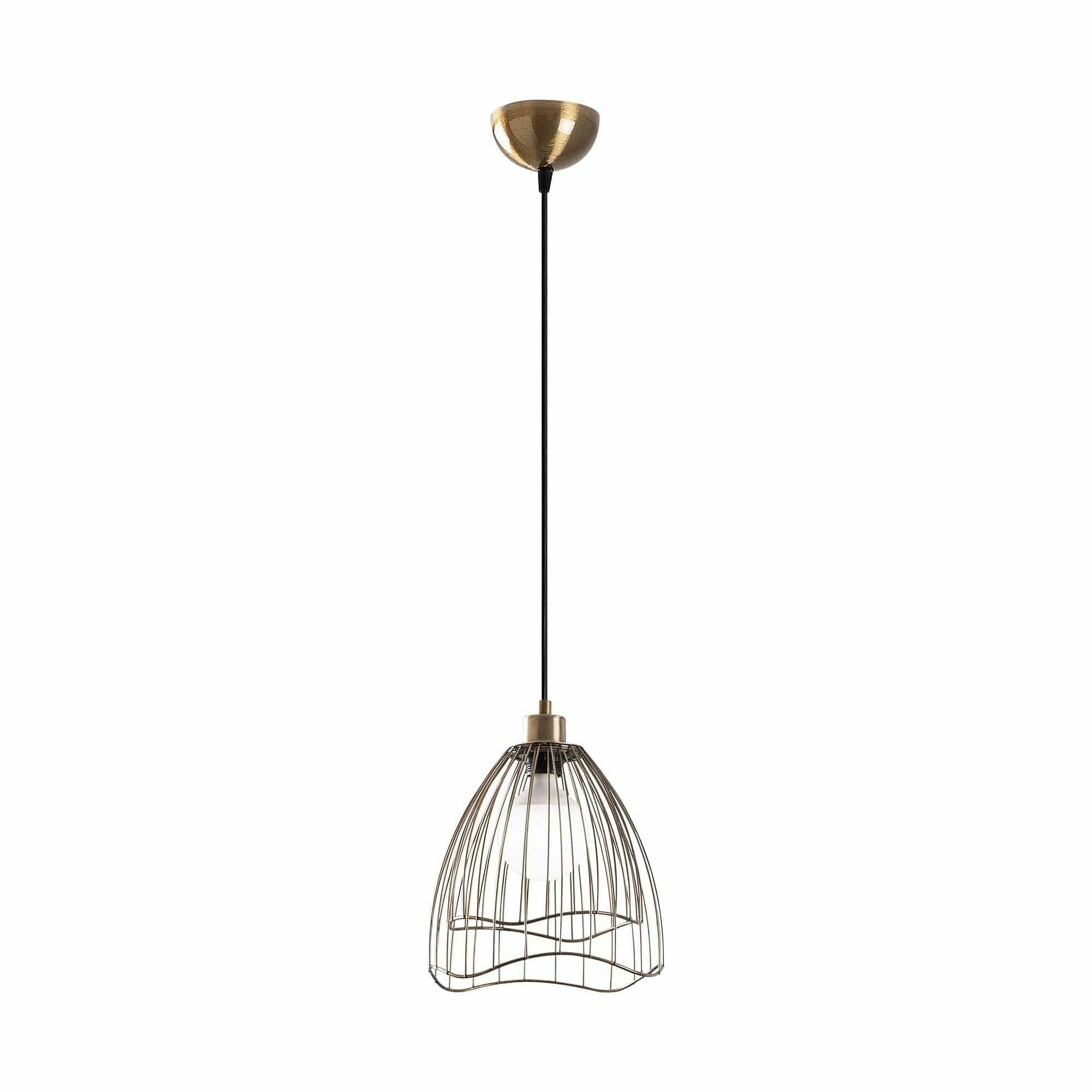 Lustra ZEYNO 6401, metal, bronz, 25x41/121 cm