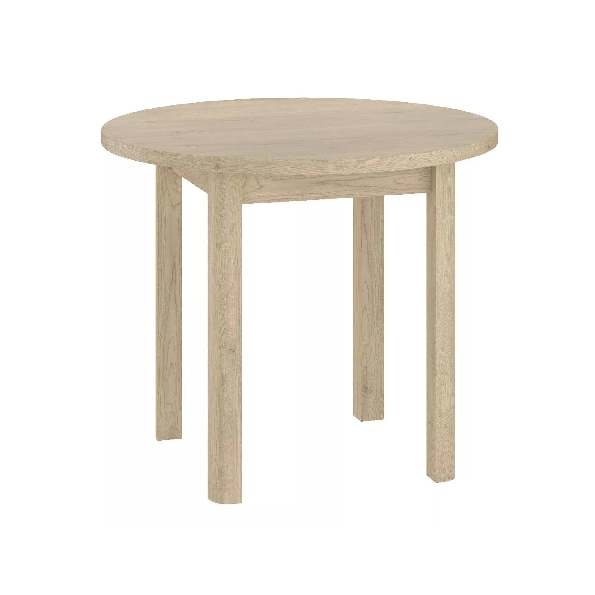 Masa ADAM, stejar, PAL laminat, 80x80x75 cm