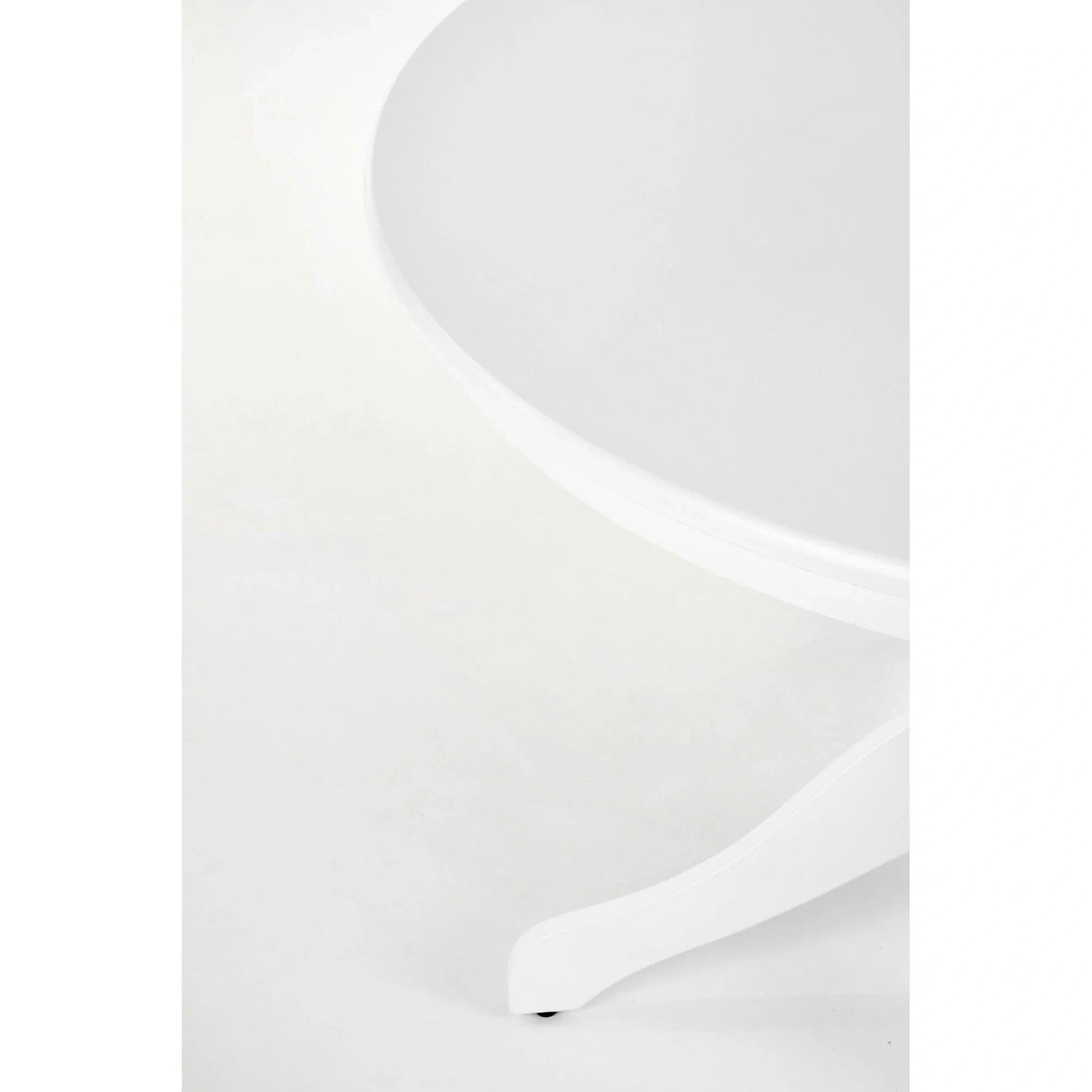 Masa alba living GLOSTER, 106x106x75 cm
