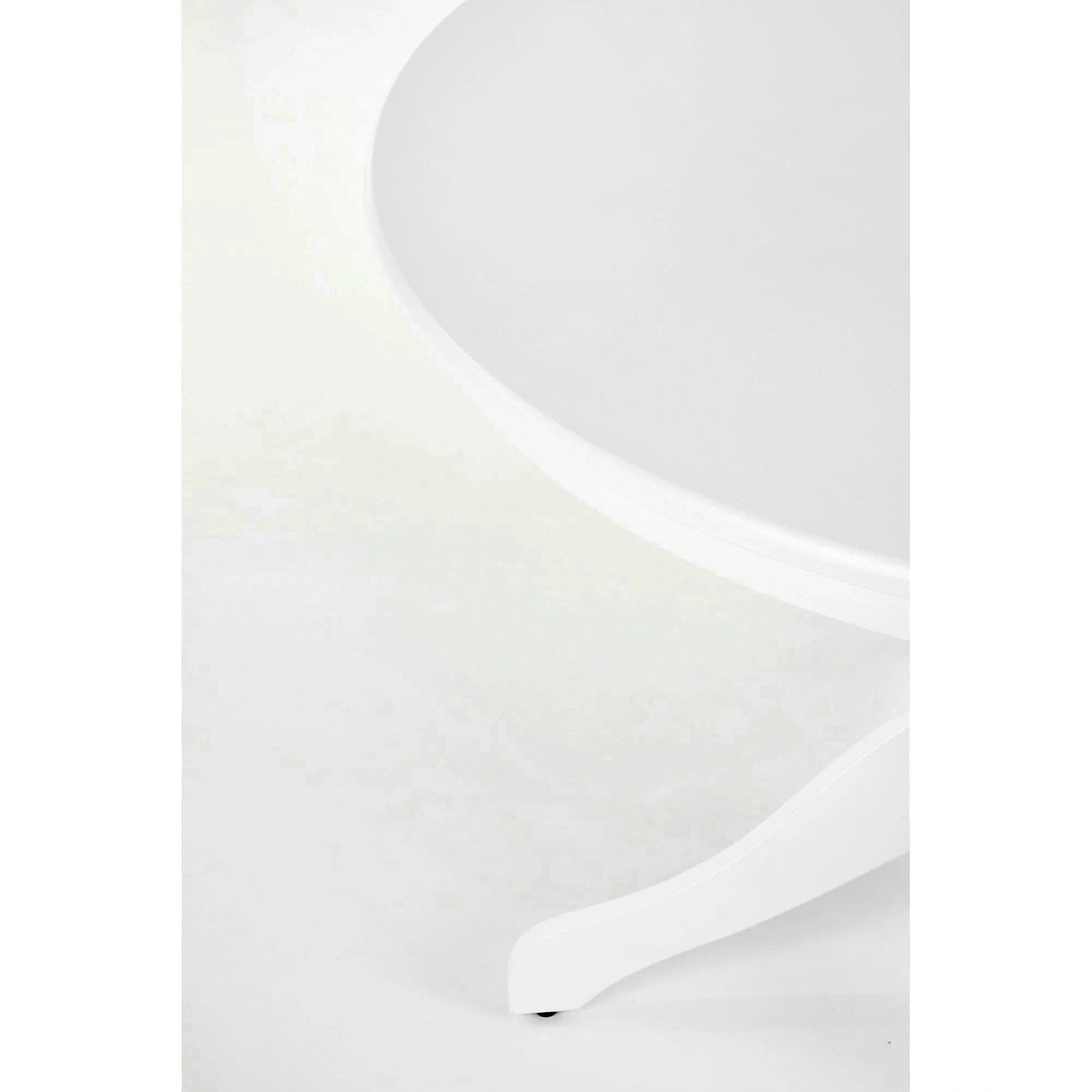 Masa alba living GLOSTER, 106x106x75 cm
