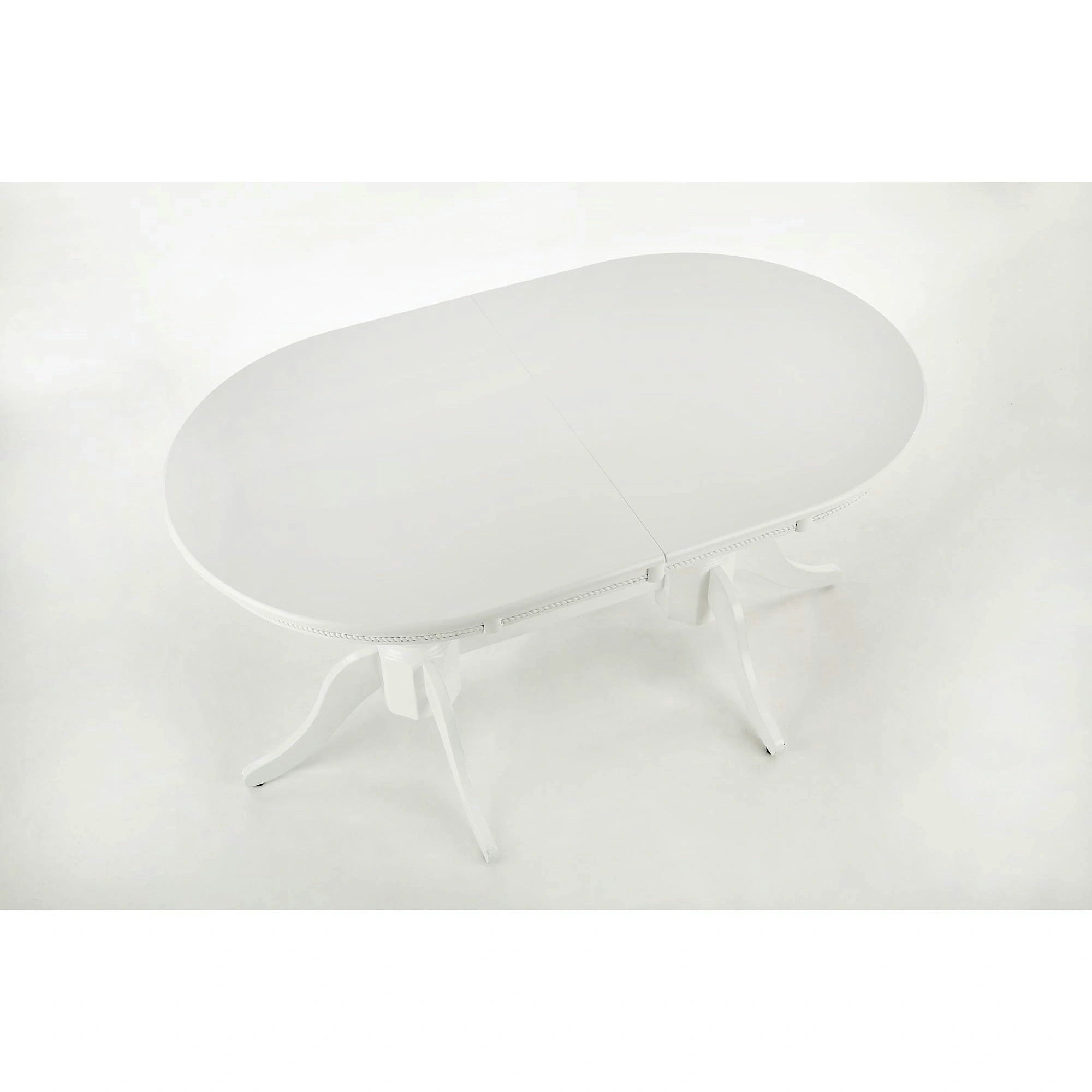 Masa alba vintage JOSEPH, 150/190x90x77 cm