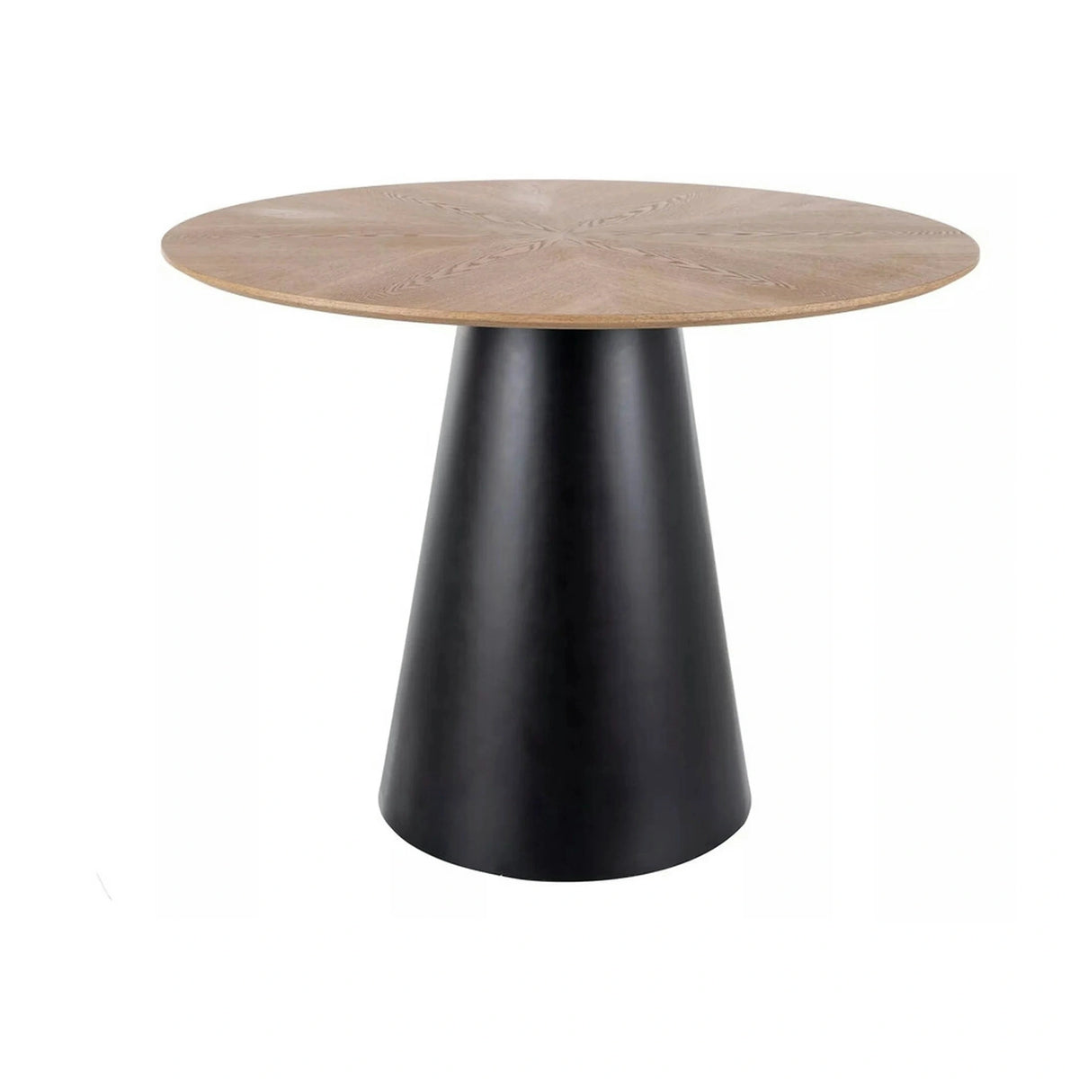 Masa ANGEL, stejar/negru, 100x75 cm