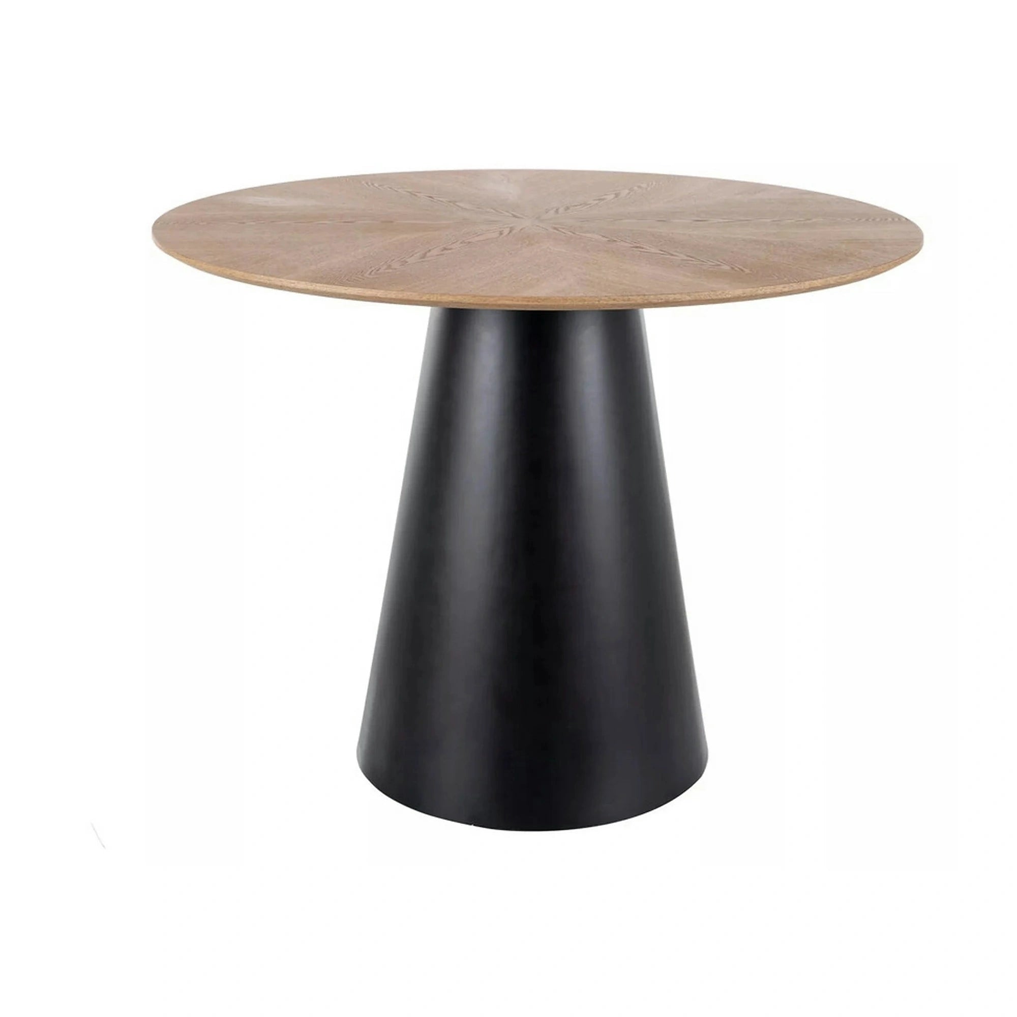 Masa ANGEL, stejar/negru, 100x75 cm