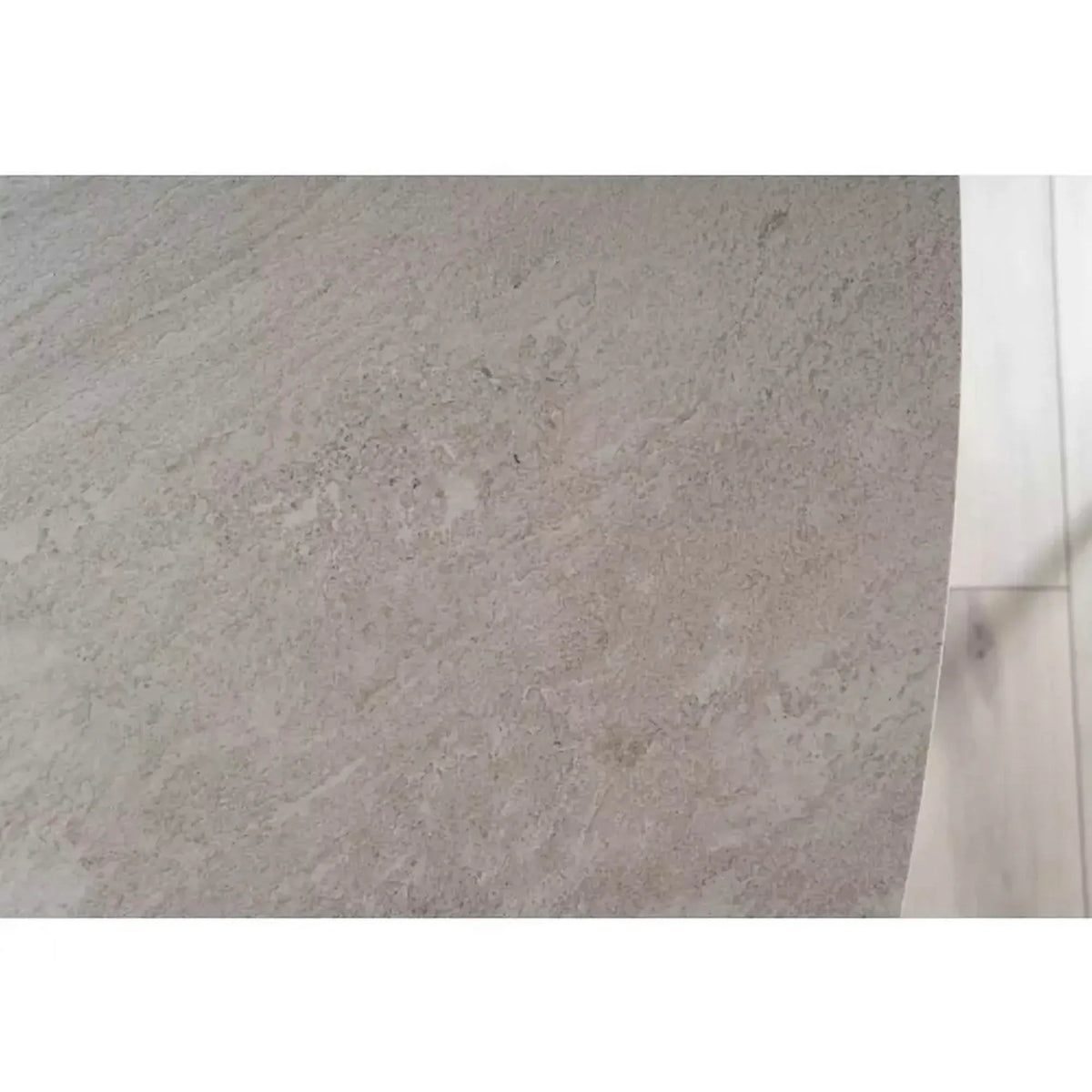 Masa ARMANI, gri cu efect de marmura, 160/220x90x76 cm