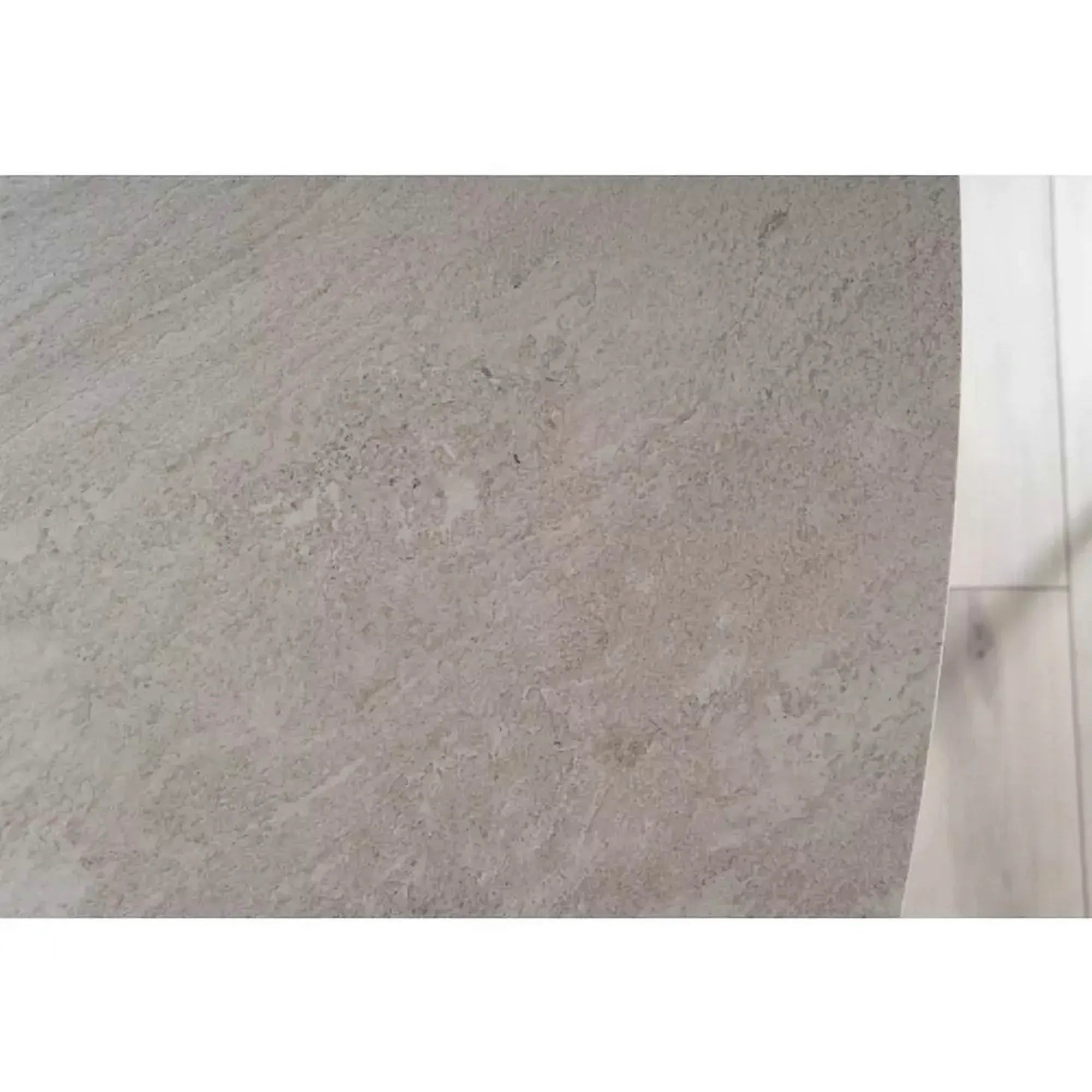 Masa ARMANI, gri cu efect de marmura, 160/220x90x76 cm