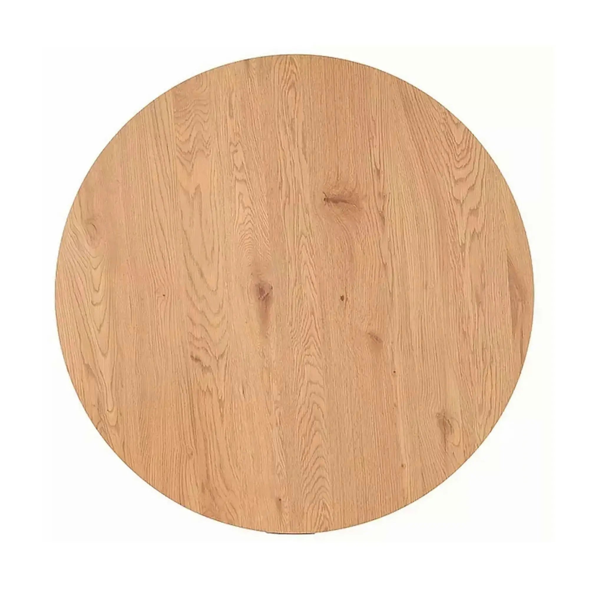 Masa ASTER, stejar/negru, 120x120x75 cm