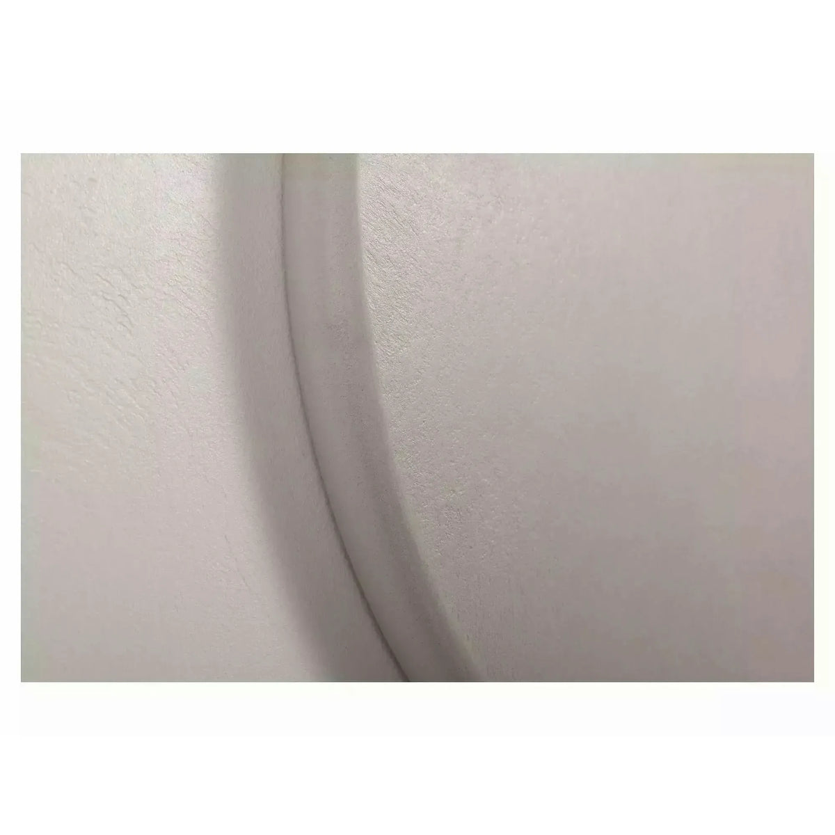 Masă AURORA, ecru, MDF/microciment, Ø120x76 cm