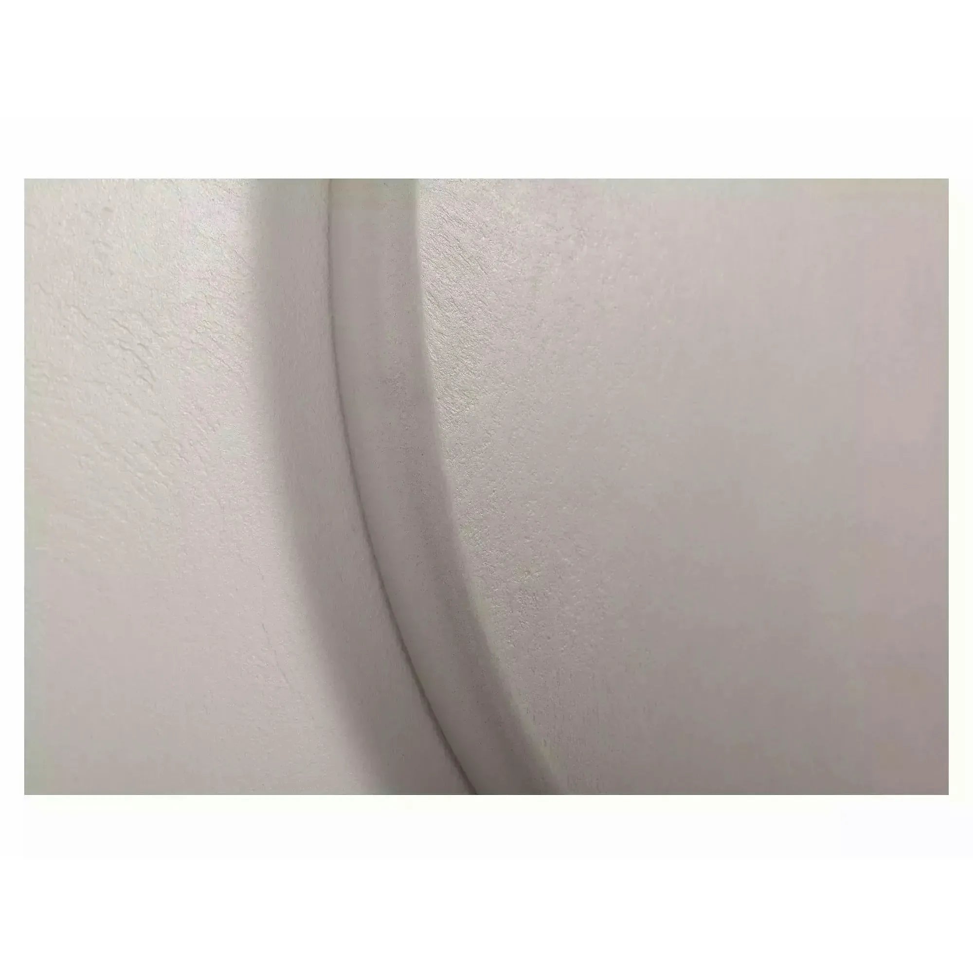 Masă AURORA, ecru, MDF/microciment, Ø120x76 cm