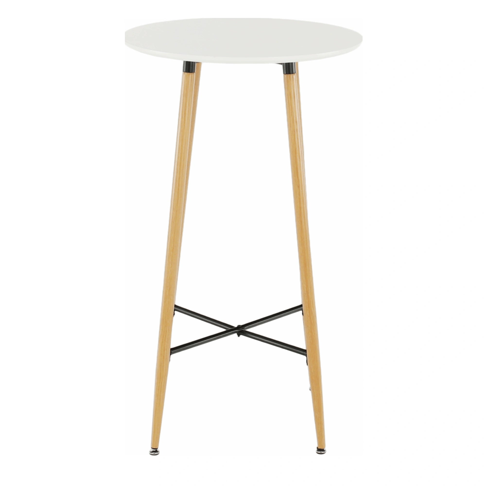 Masa bar IMAM, alb/stejar, 60x102 cm