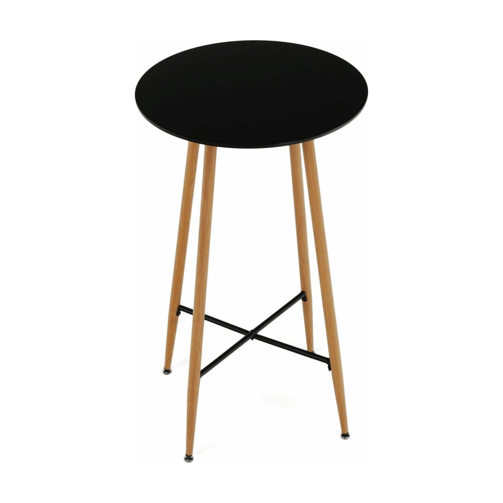 Masa bar IMAM, negru/stejar, 60x102 cm