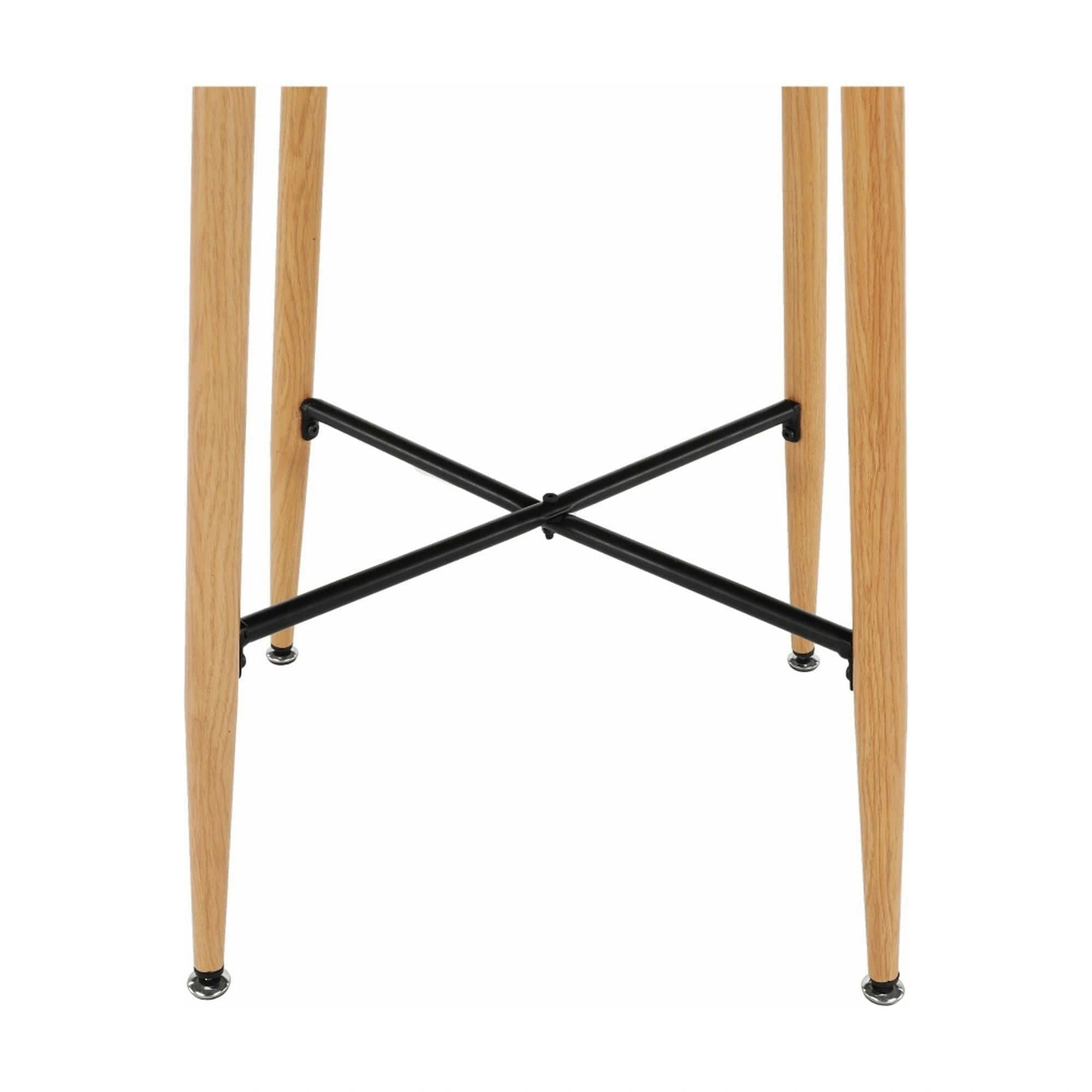 Masa bar IMAM, negru/stejar, 60x102 cm